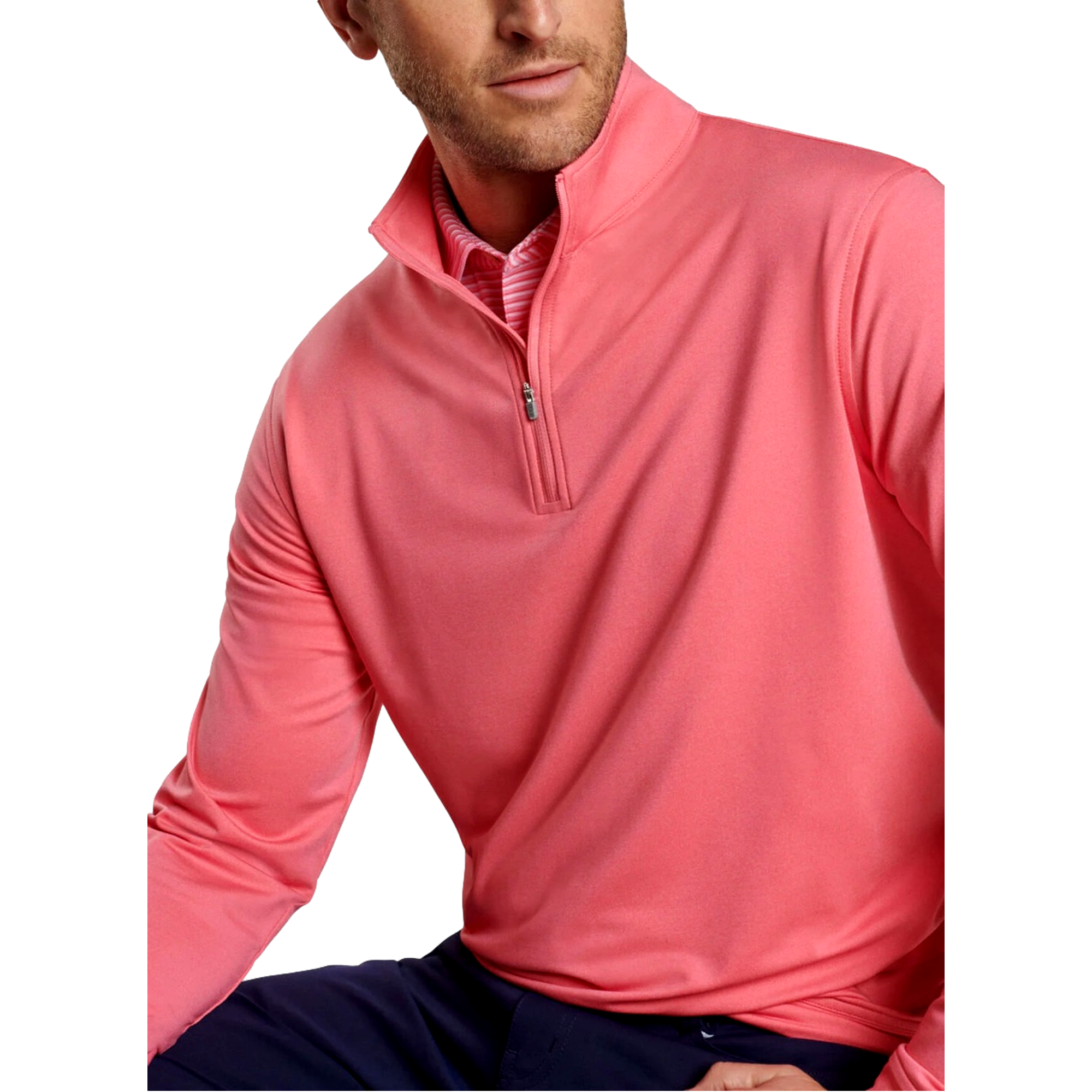 Perth Melange Performance Quarter Zip