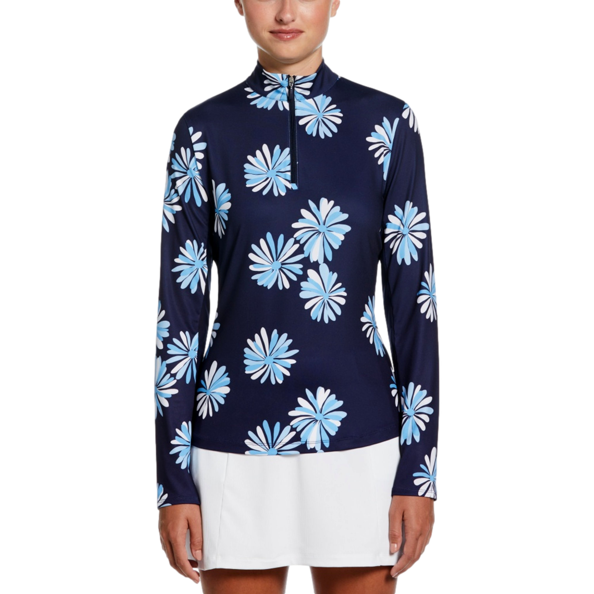 Women's Floral Sun Quarter Zip