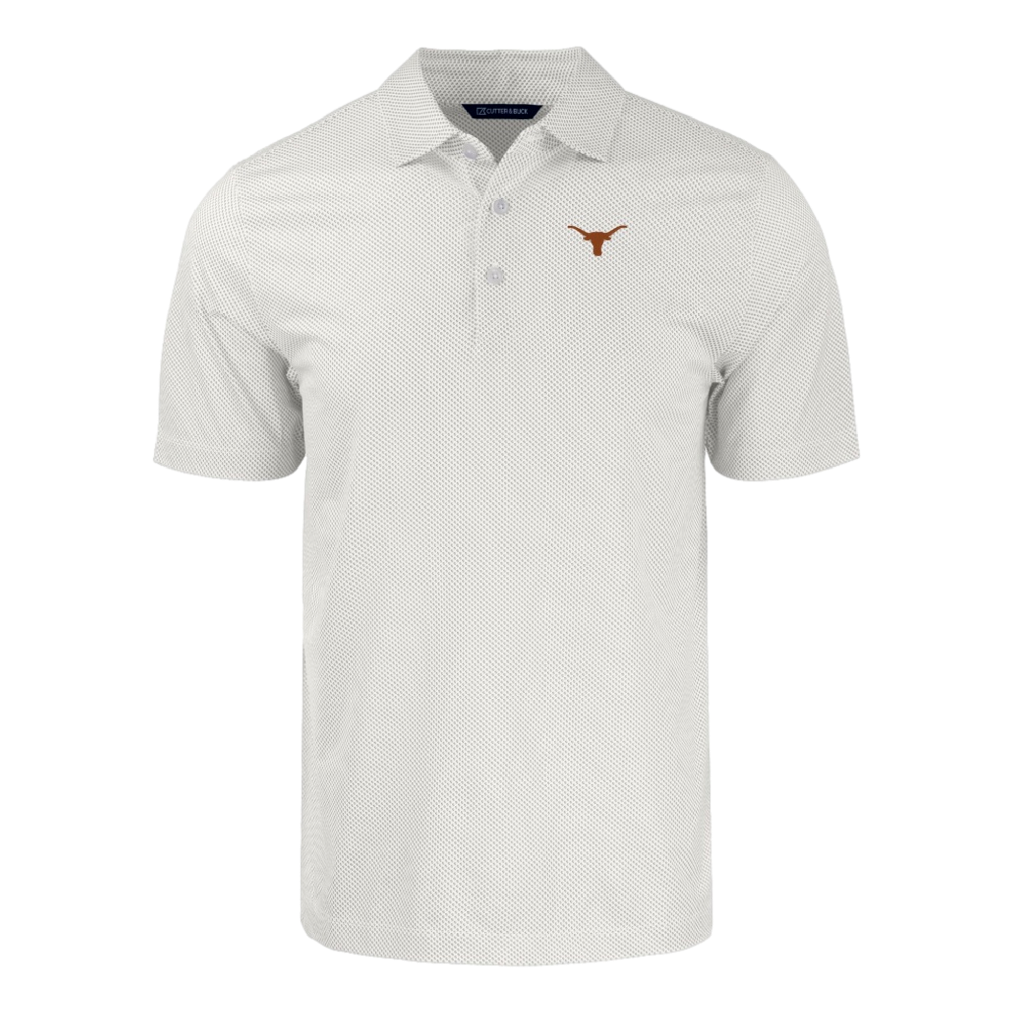 Texas Ecosymmetry Print Recycled Men's Short Sleeve Golf Polo Shirt