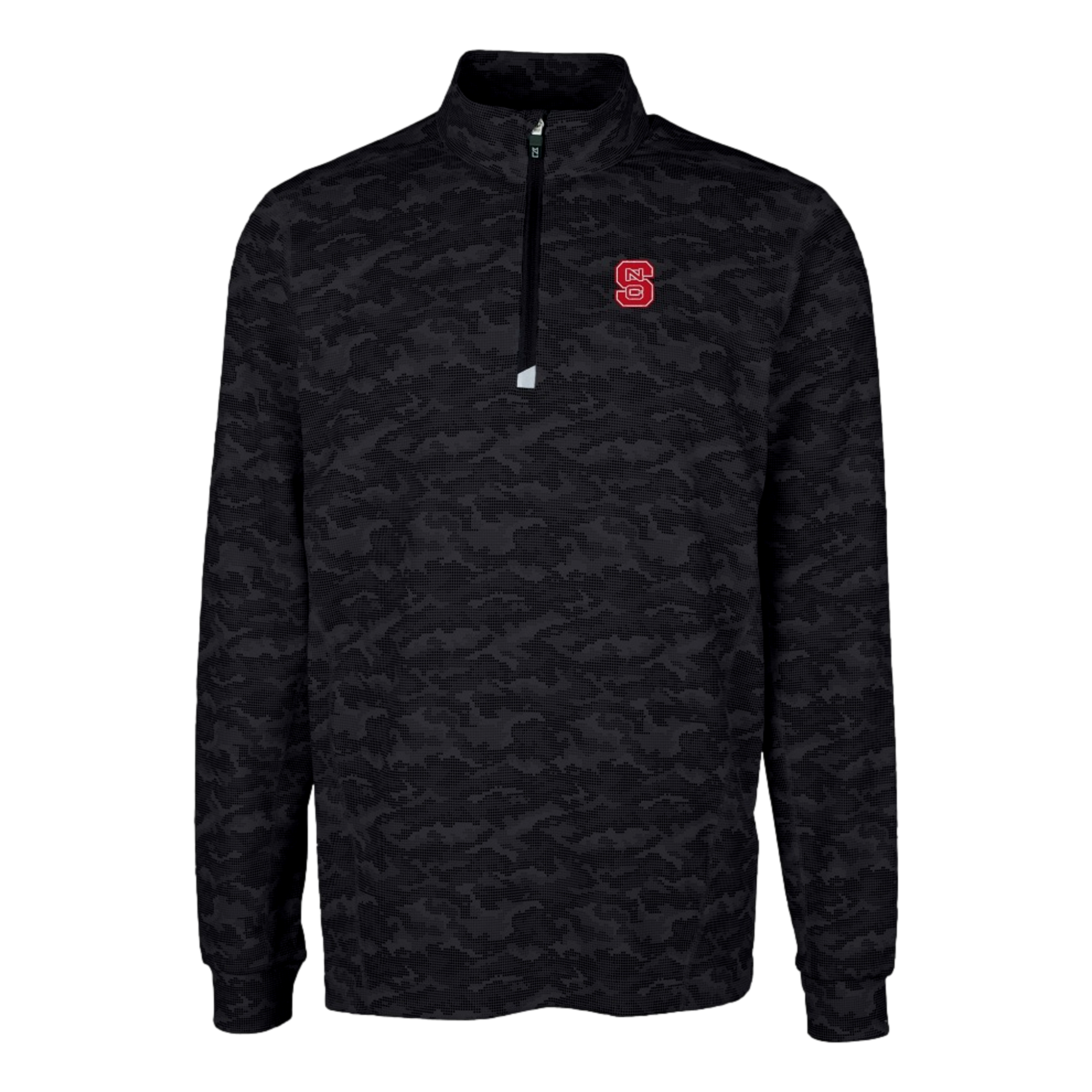Traverse Camo Print Quarter Zip Pullover NC State