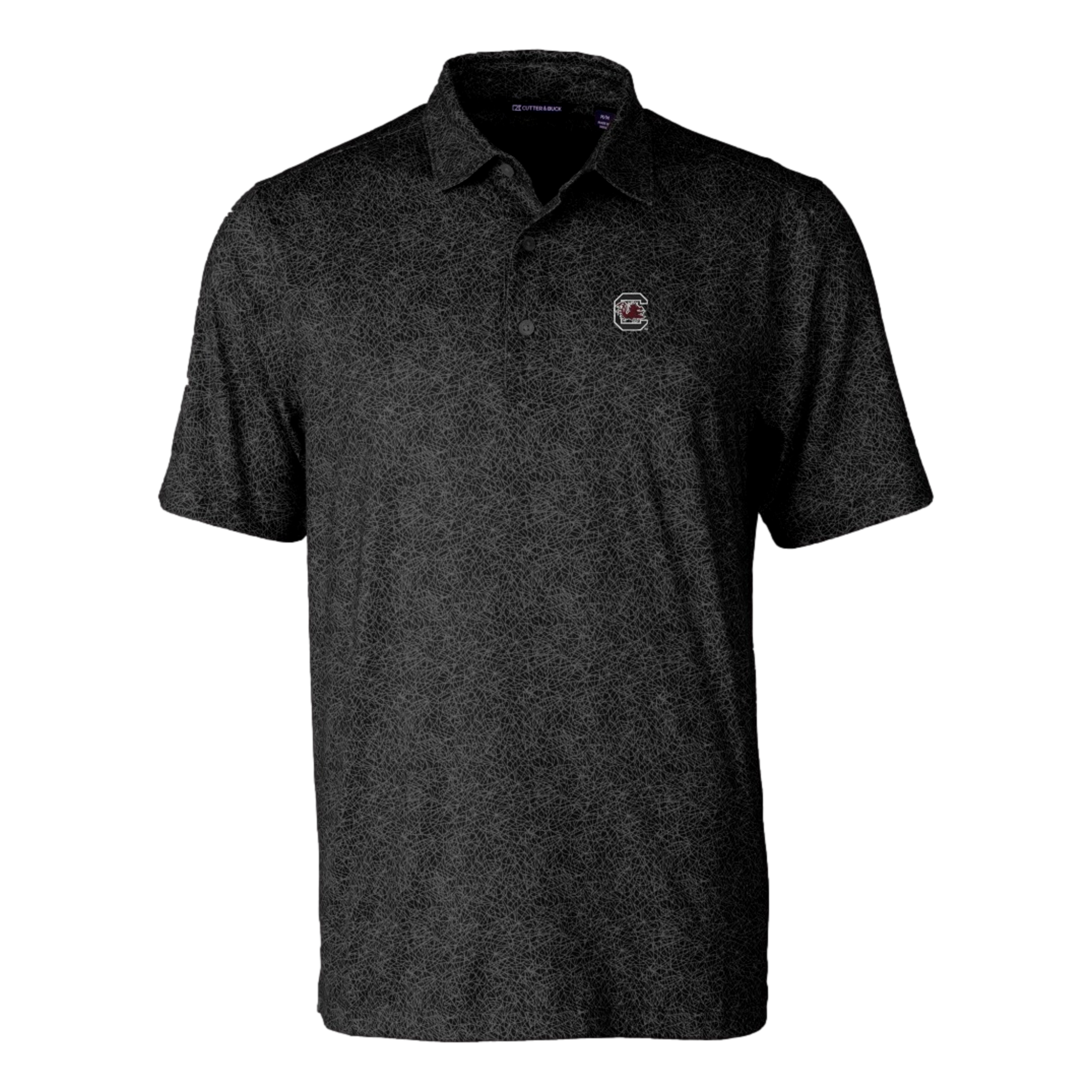 Pike Constellation Print Polo Shirt South Carolina Gamecocks