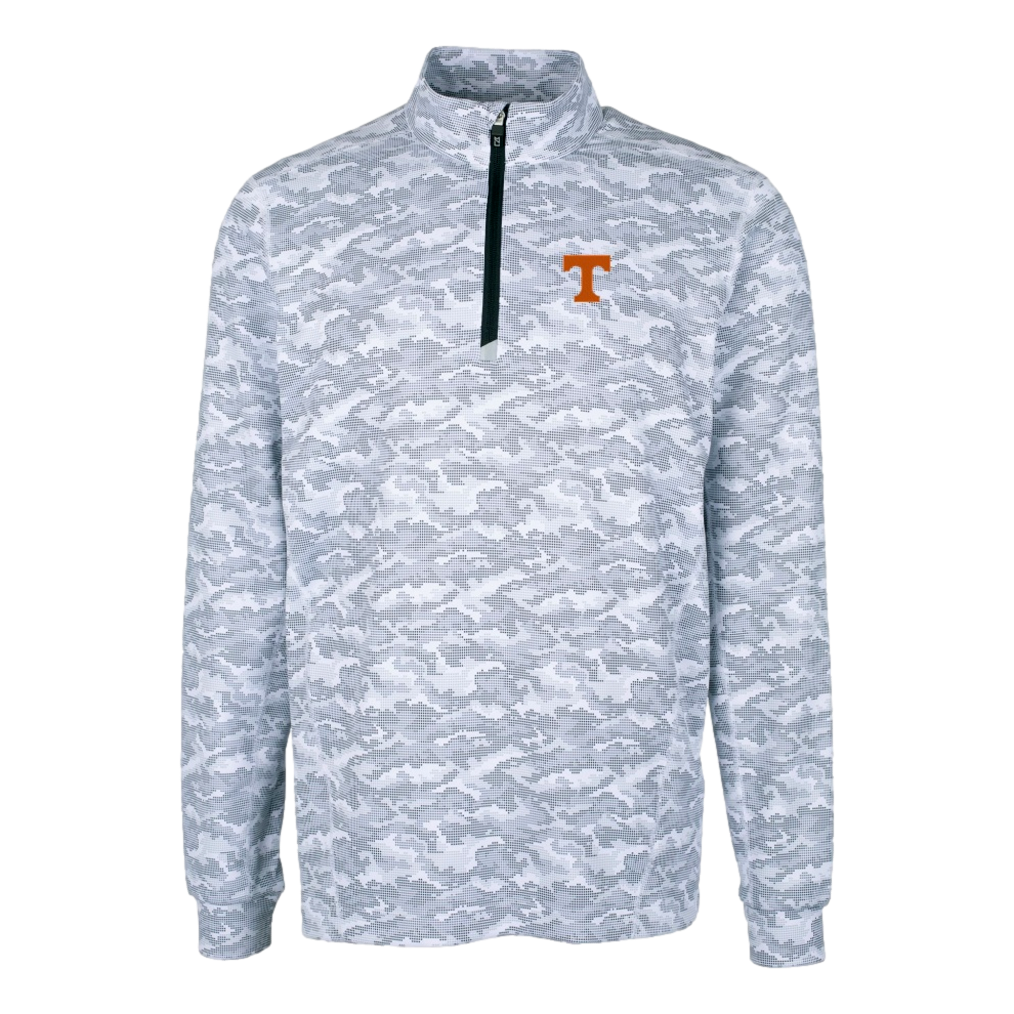 Tennessee Volunteers Traverse Stretch Eco Camo Print Quarter Zip Mens Pullover