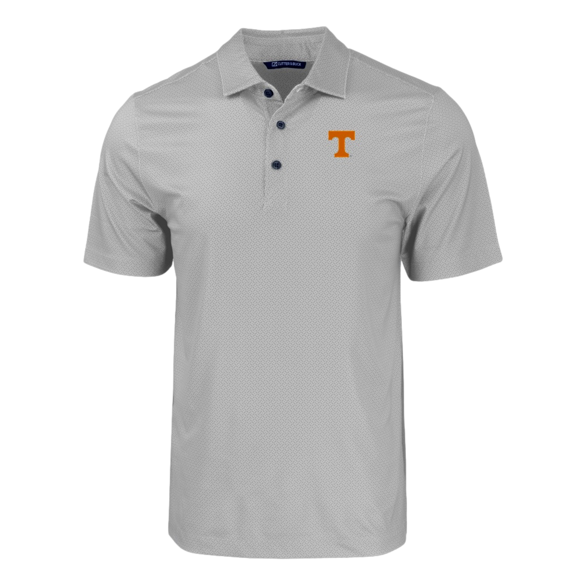 Tennessee Volunteers Pike Eco Tonal Geo Print Stretch Recycled Mens Polo