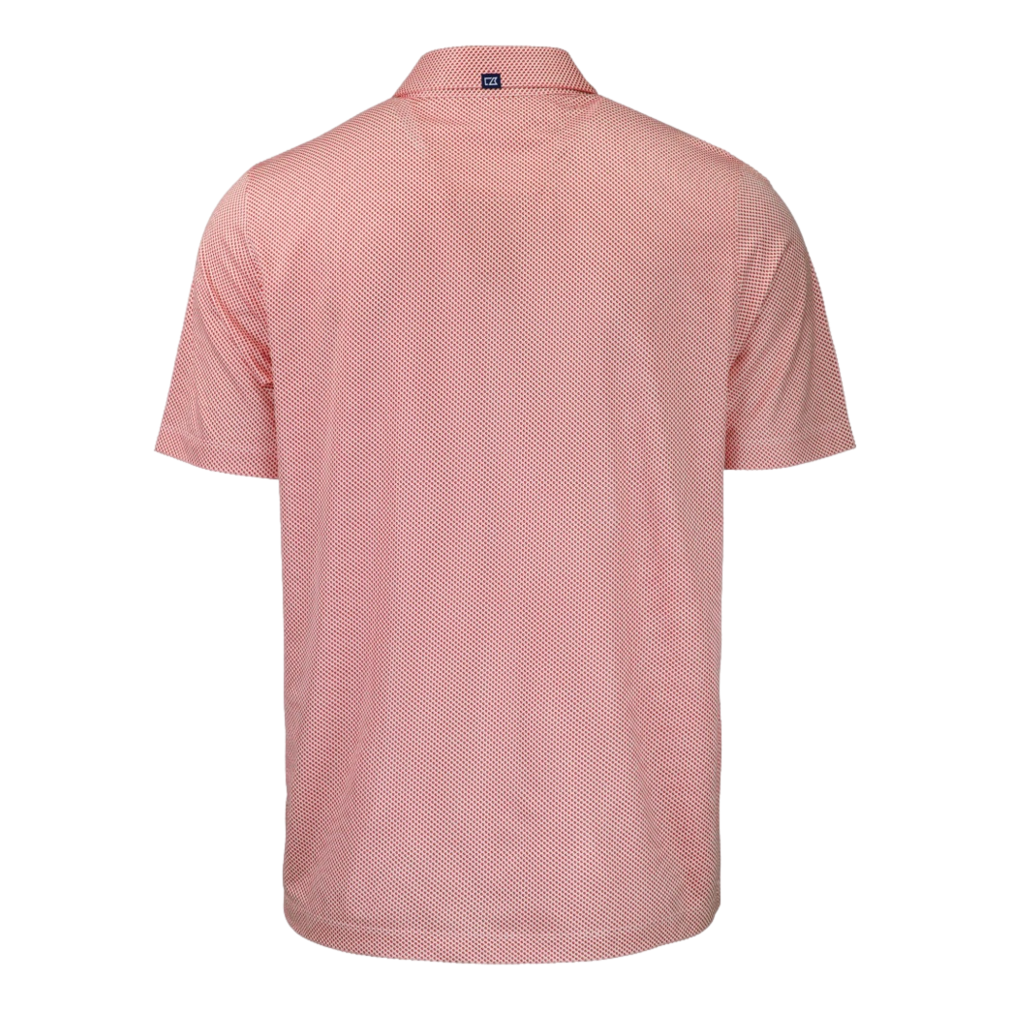 Ohio State Buckeyes Pike Eco Symmetry Print Stretch Recycled Men's Short Sleeve Golf Polo Shirt