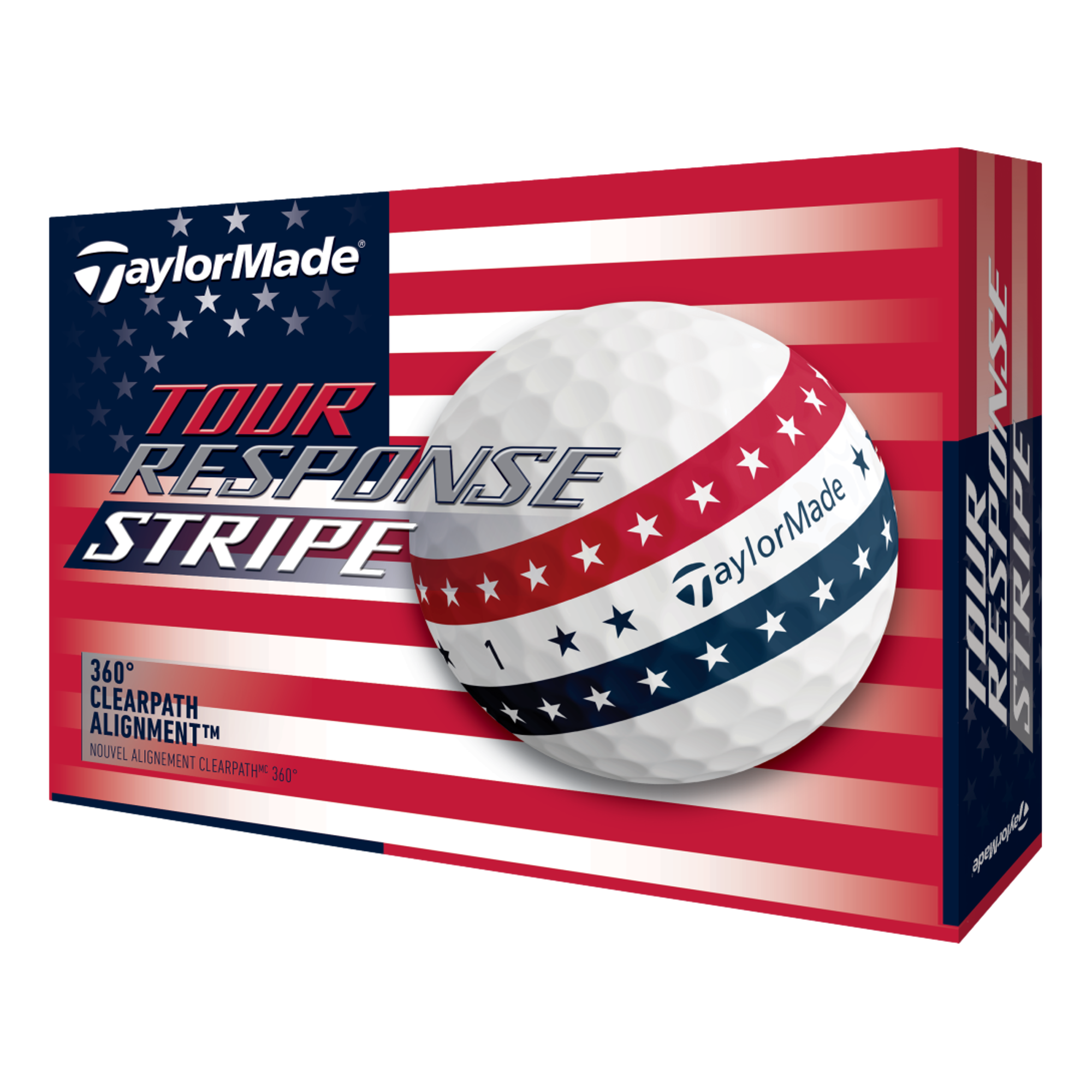 Tour Response Stripe USA 2024 Golf Balls