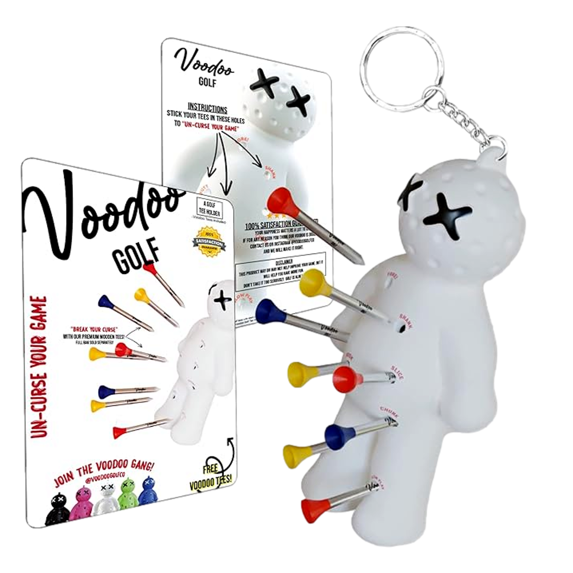 Voodoo Doll Tee Holder