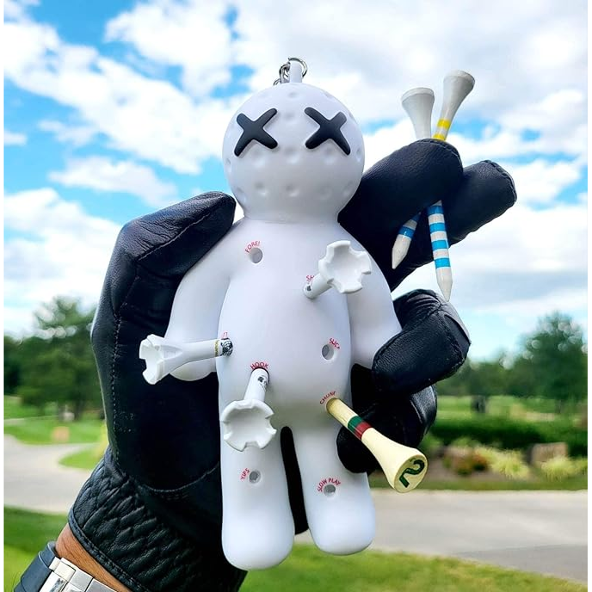 Voodoo Doll Tee Holder