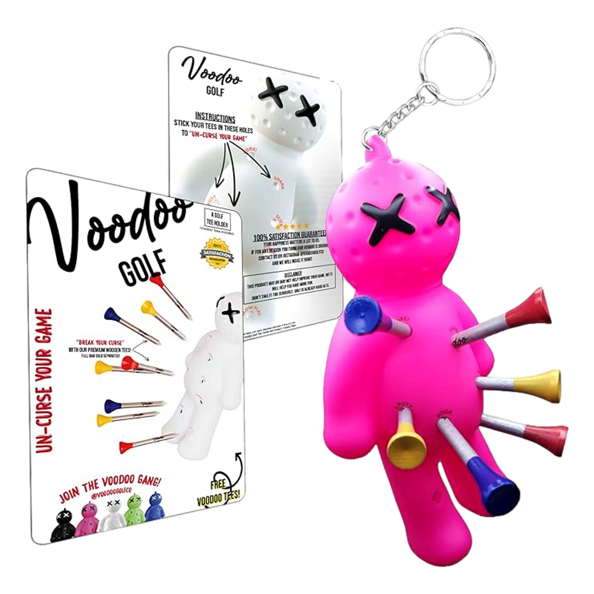 Voodoo Doll Tee Holder