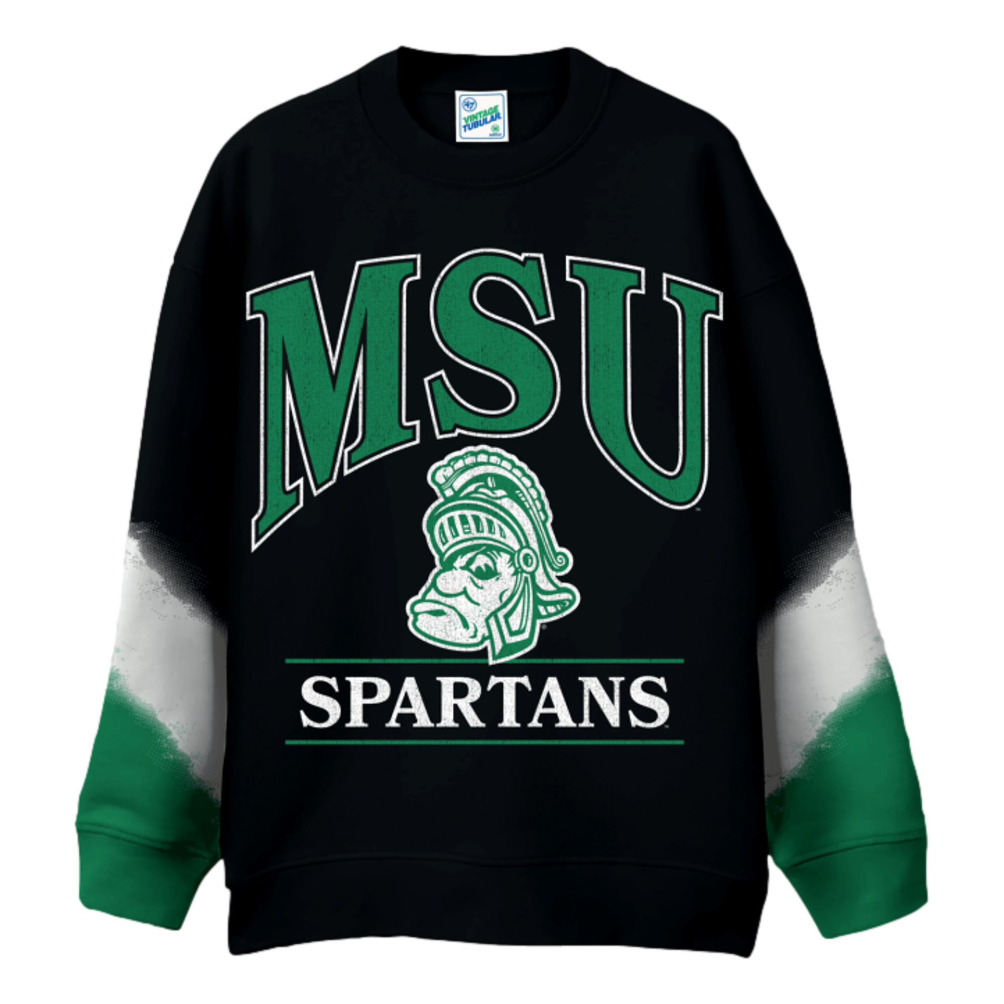 Women's Michigan State Spartans Boyfriend Crew