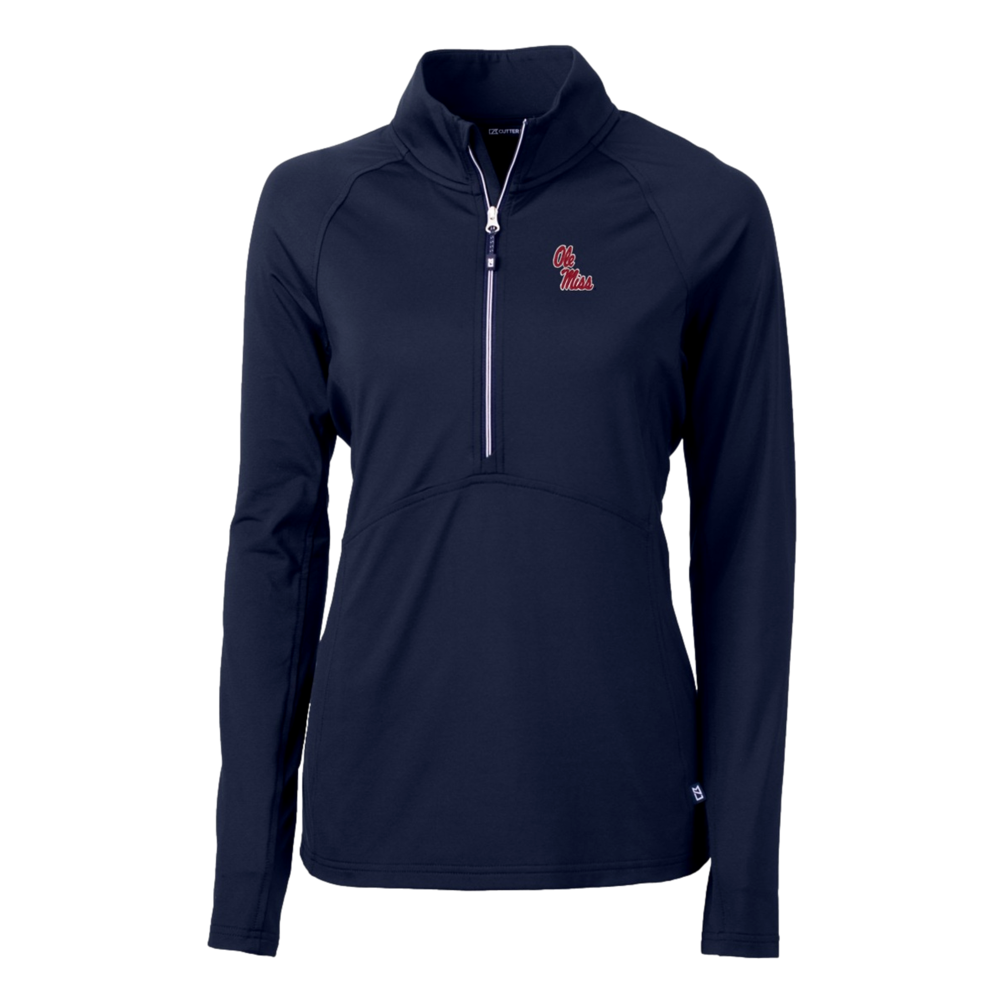 Adapt Eco Knit Ole Miss Rebels Women's Quarter Zip Pull Over
