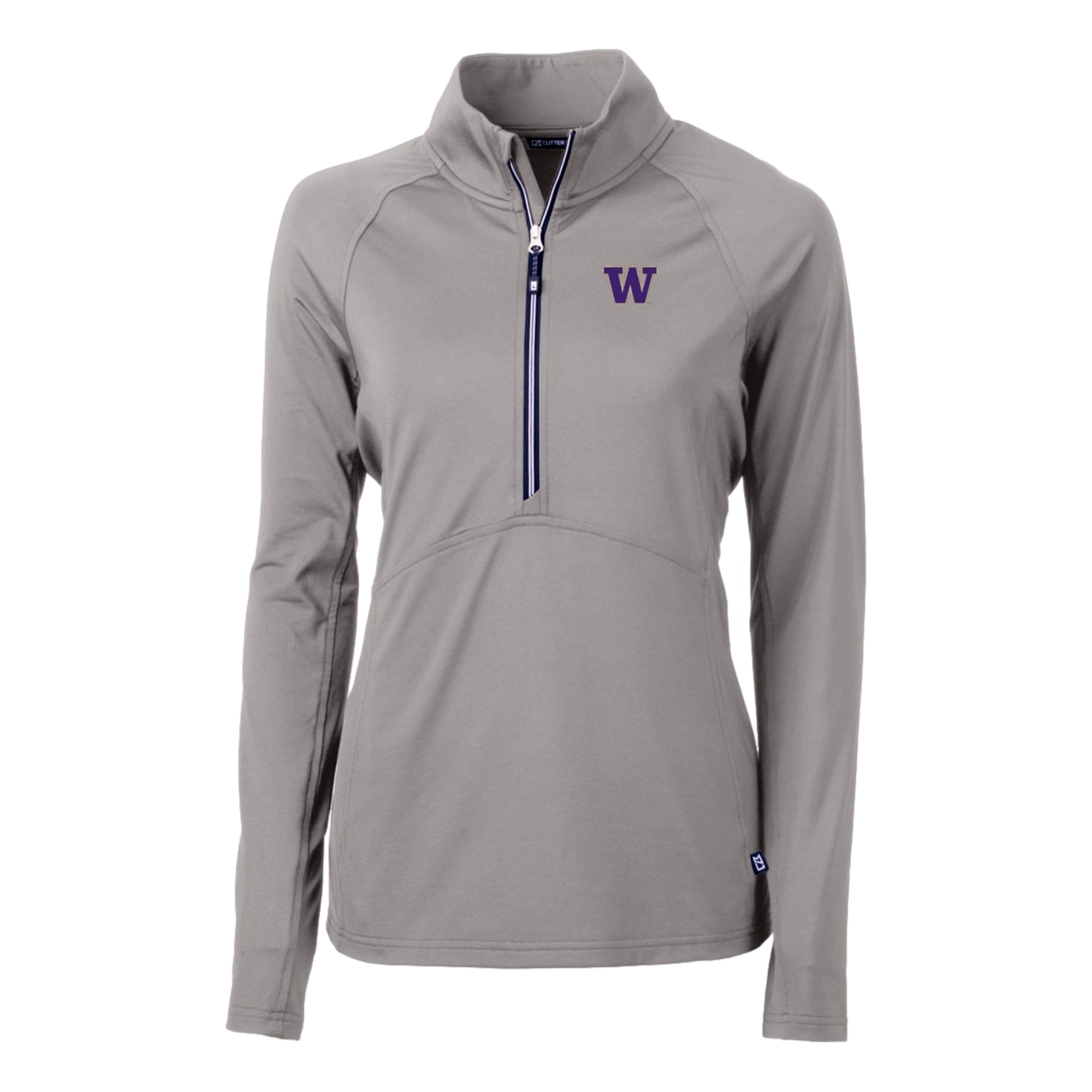 Adapt Eco Knit Washington Huskies Women's Quarter Zip Pull Over