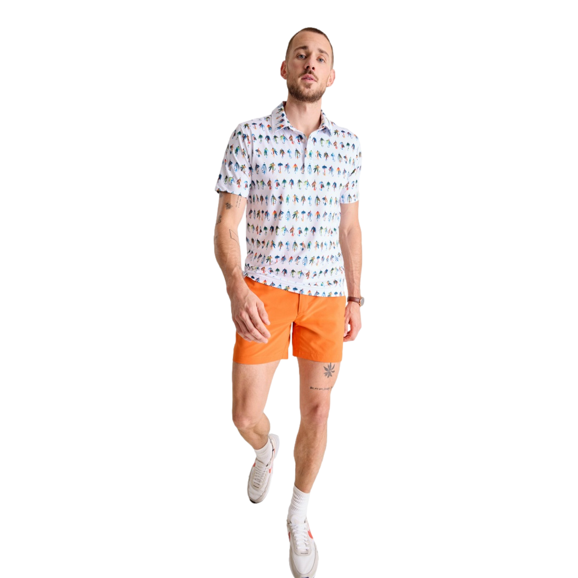Catch of the Day Men's Short Sleeve Golf Polo Shirt