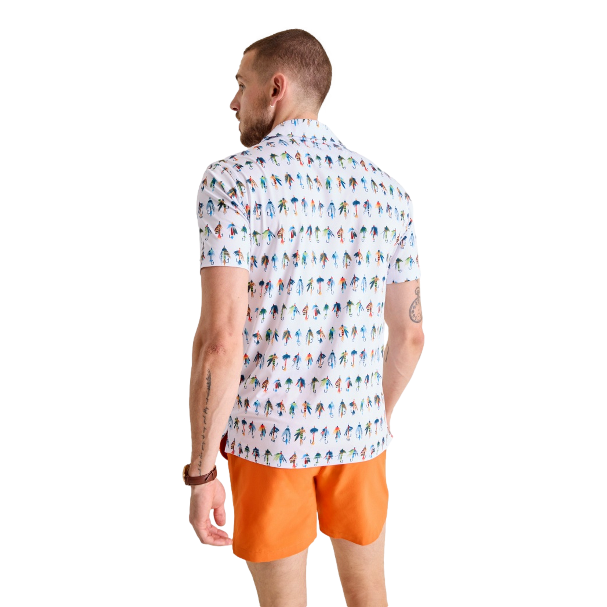 Catch of the Day Men's Short Sleeve Golf Polo Shirt