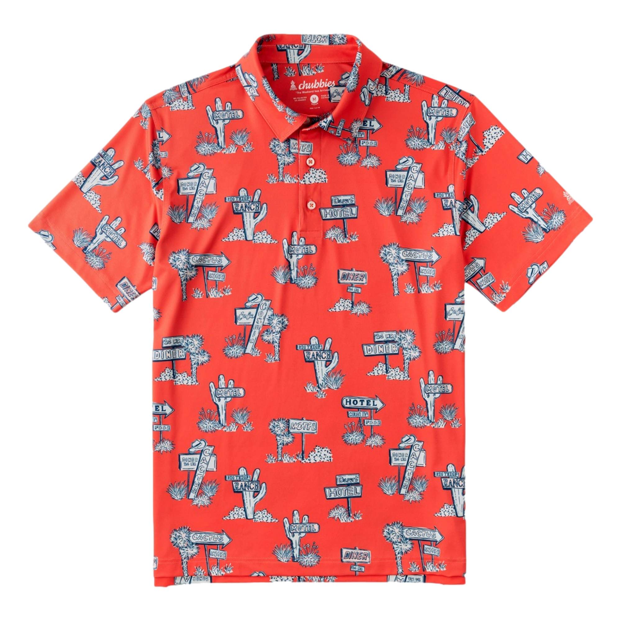 The Road Tripper Short Sleeve Polo Shirt