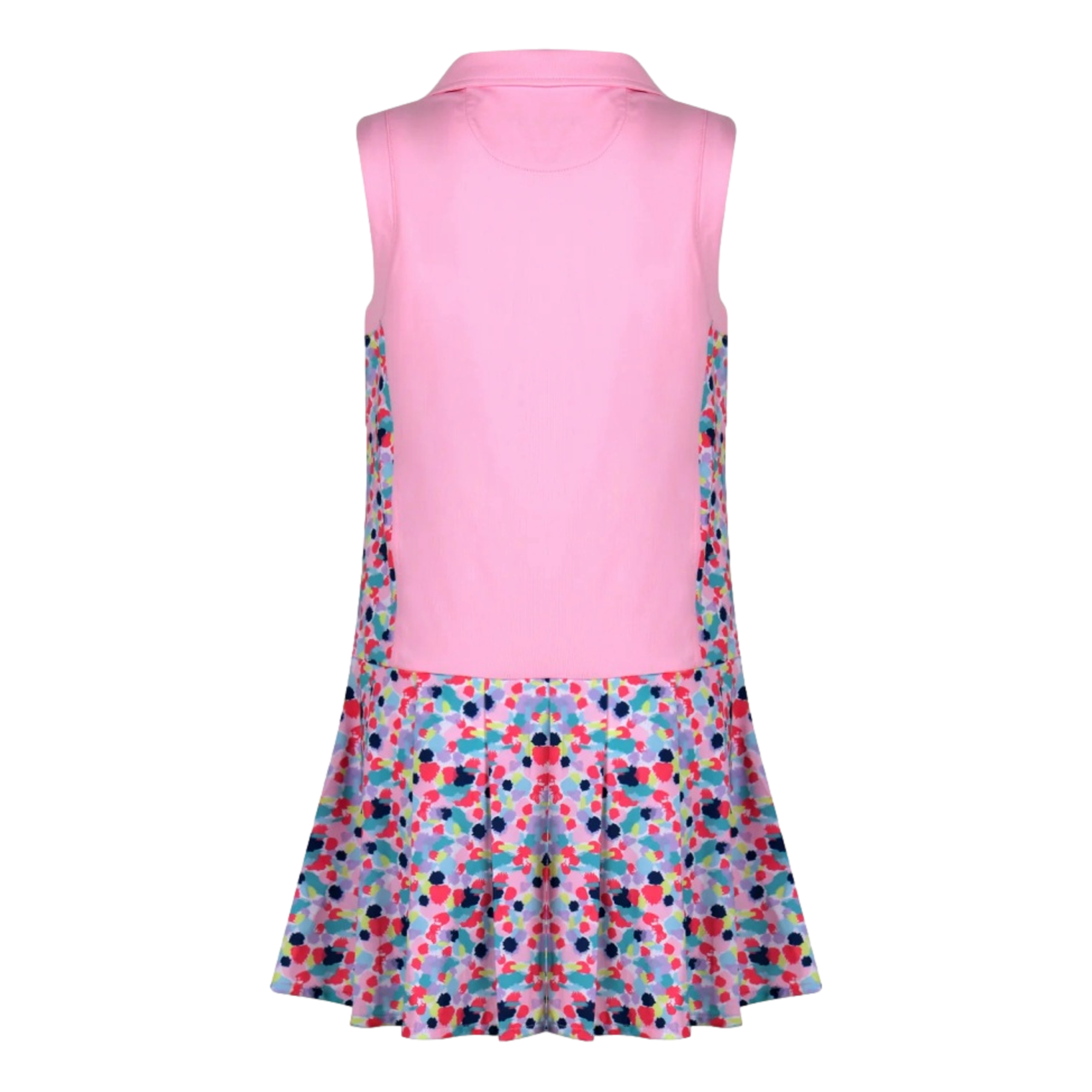 Girls Naomi Pleated Sleeveless Dress