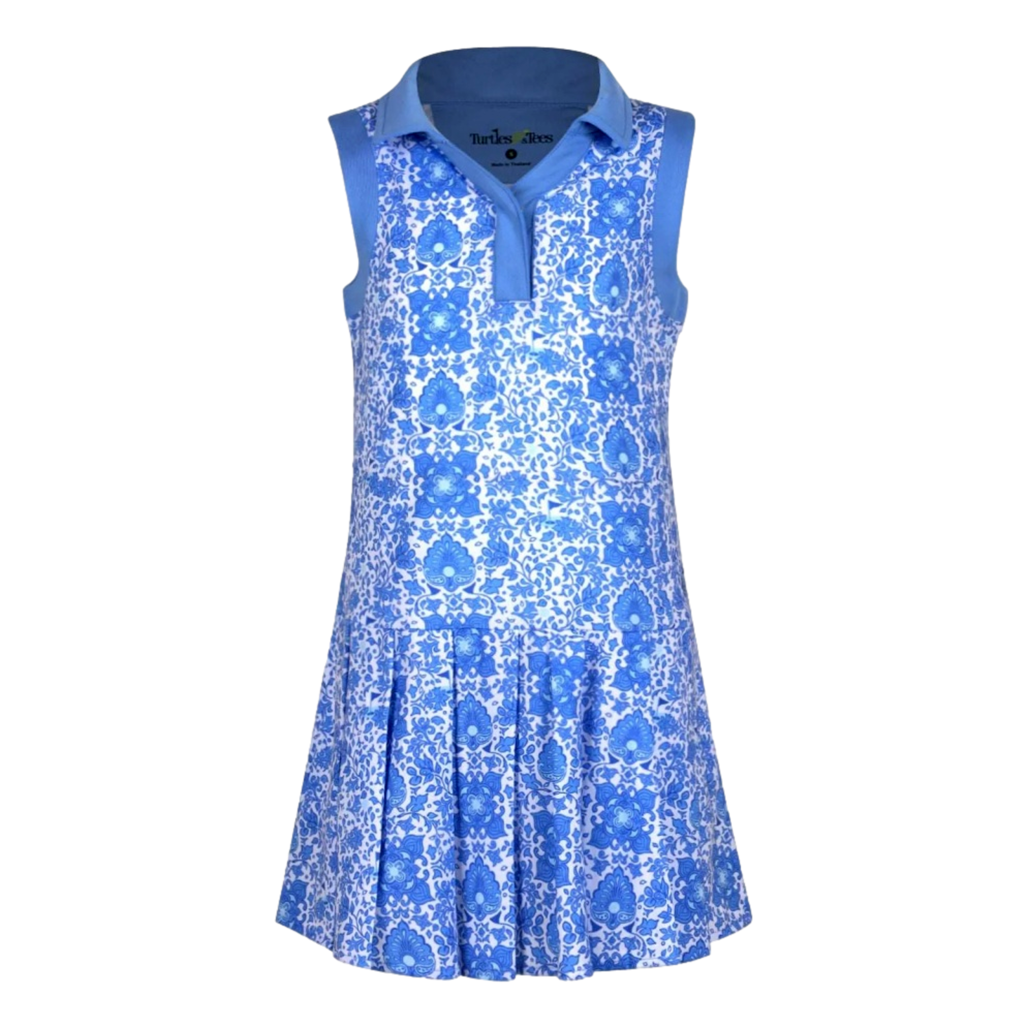 Girls Naomi Pleated Sleeveless Dress