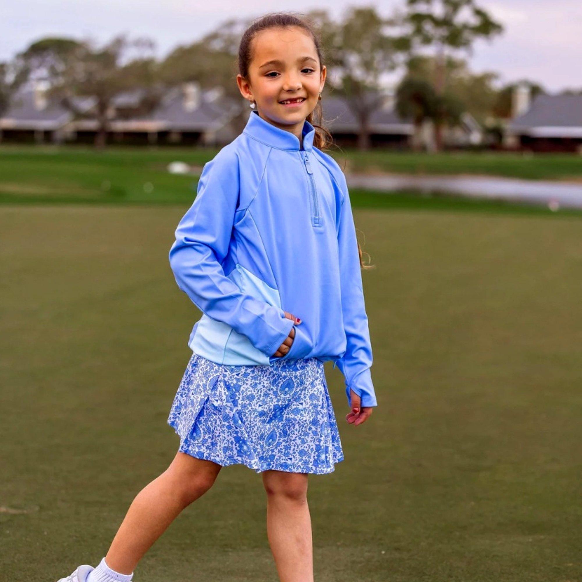 Girls Rowan Quarter Zip Pullover