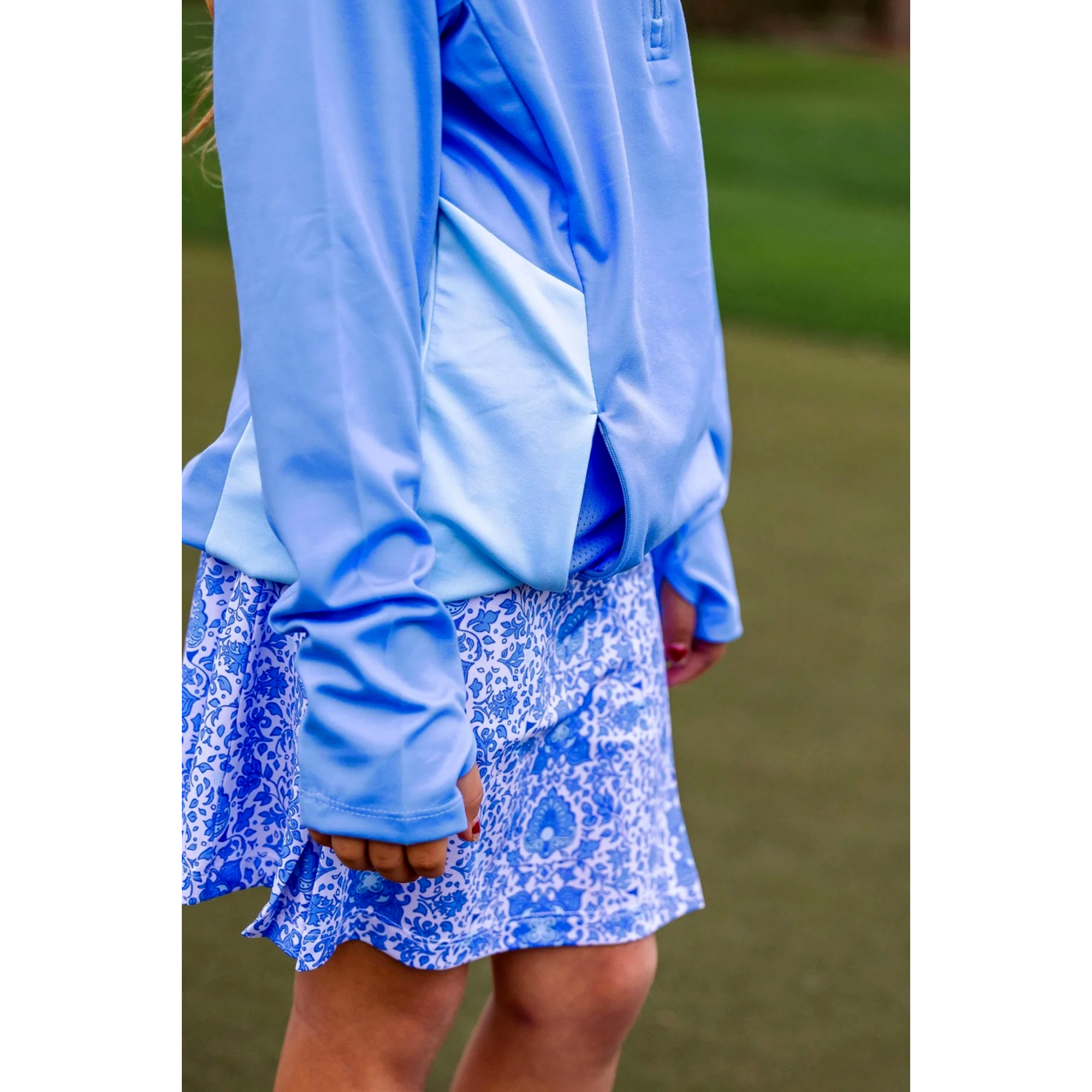 Girls Rowan Quarter Zip Pullover