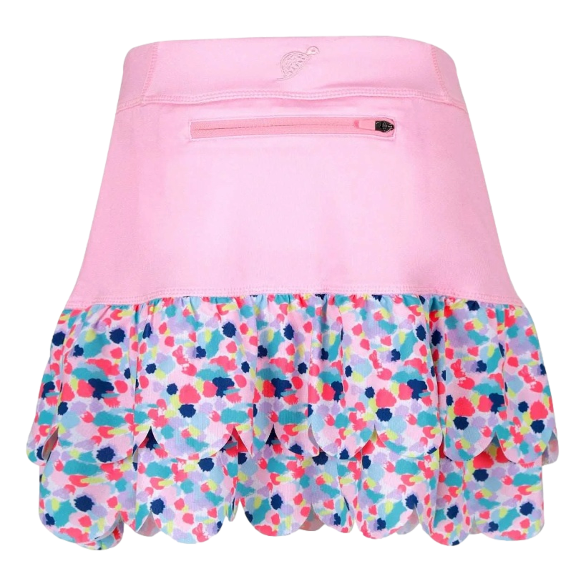 Girls Sophia Layered Hem Skort