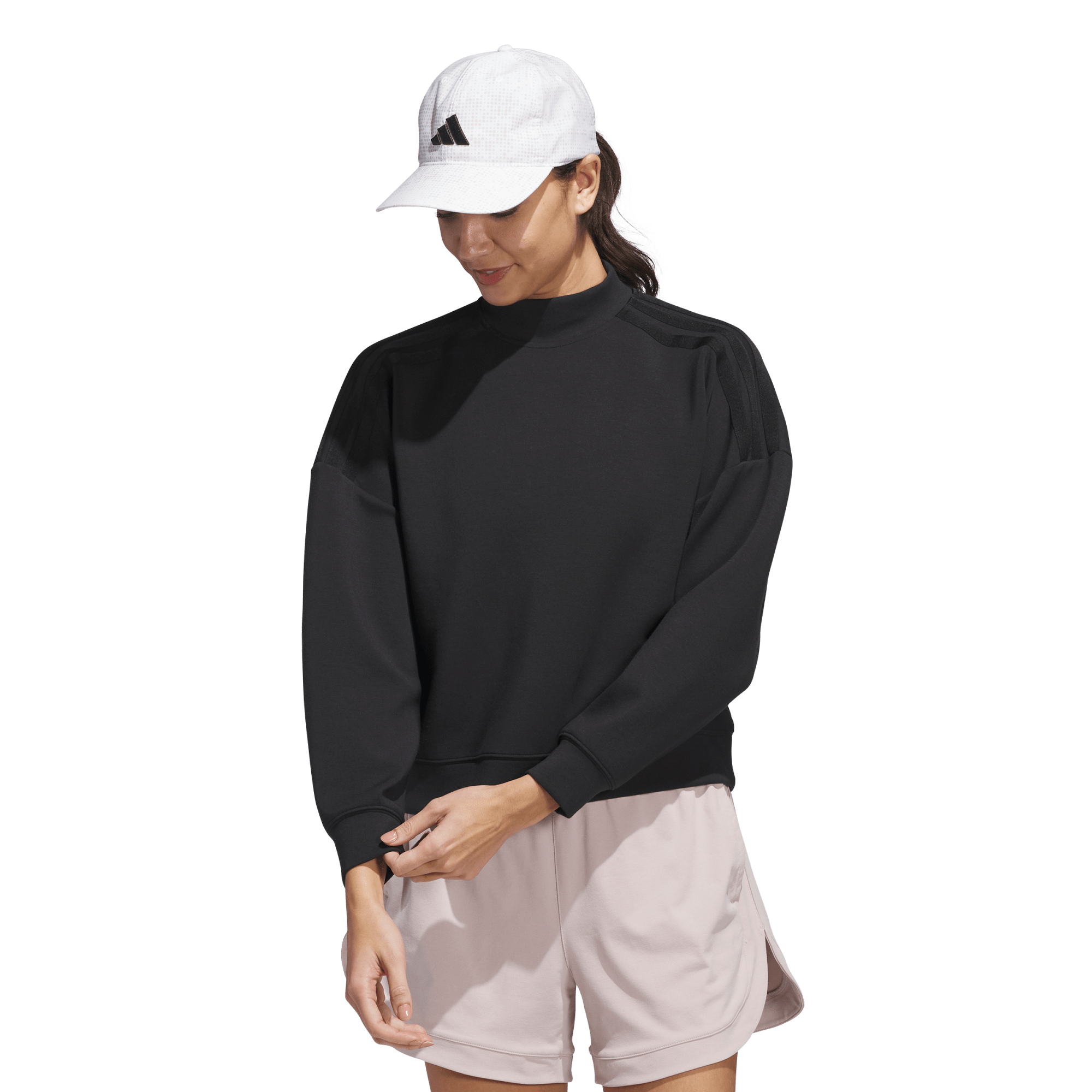 Beyond Spacer Mockneck Layer Women's Golf Sweater