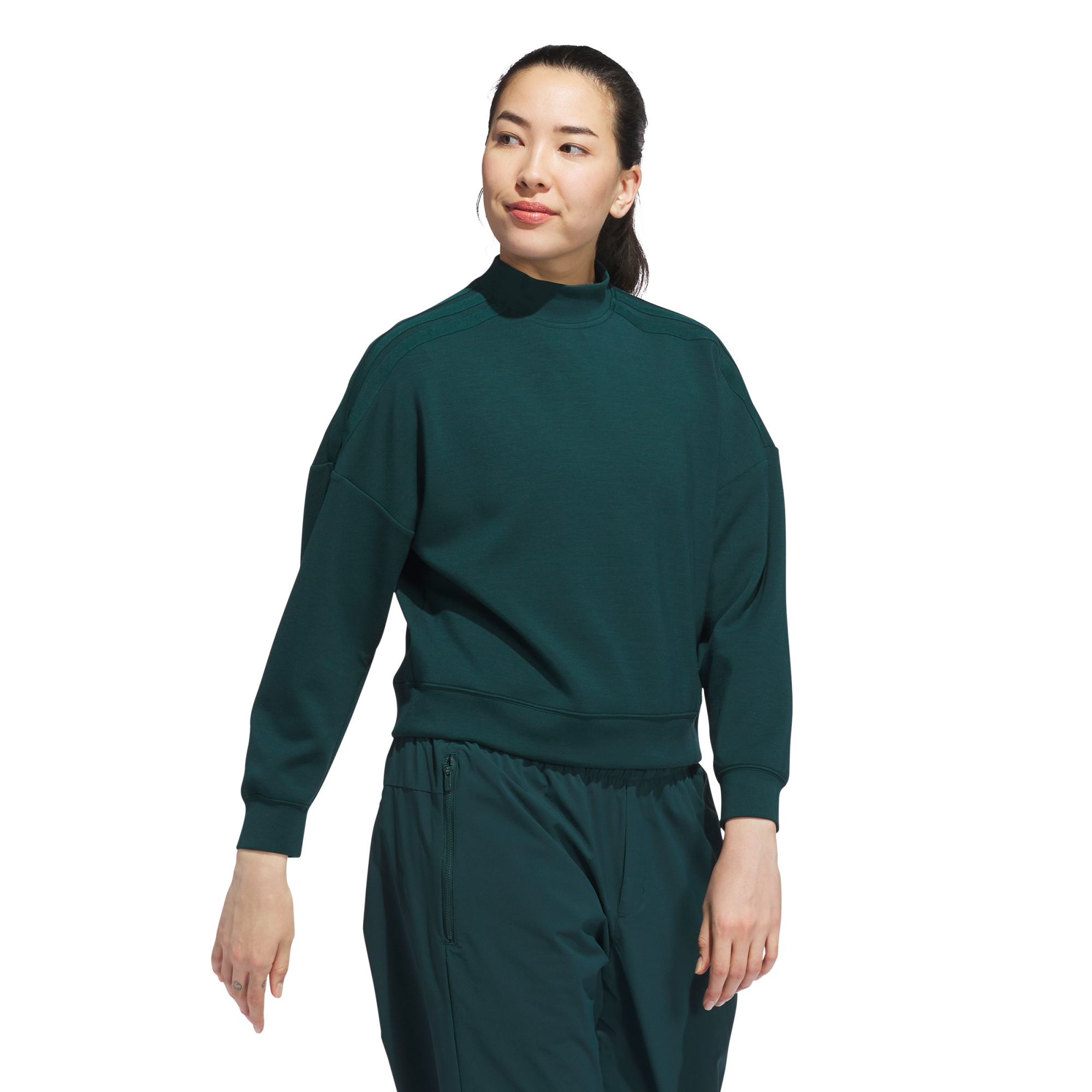 Beyond Spacer Mockneck Layer Women's Golf Sweater