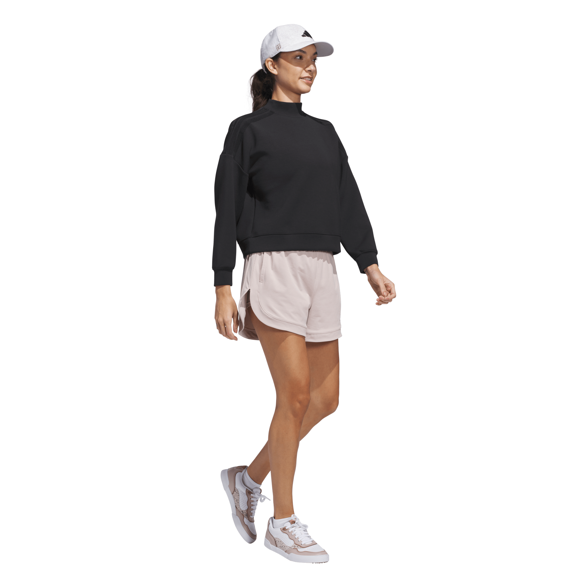 Beyond Spacer Mockneck Layer Women's Golf Sweater