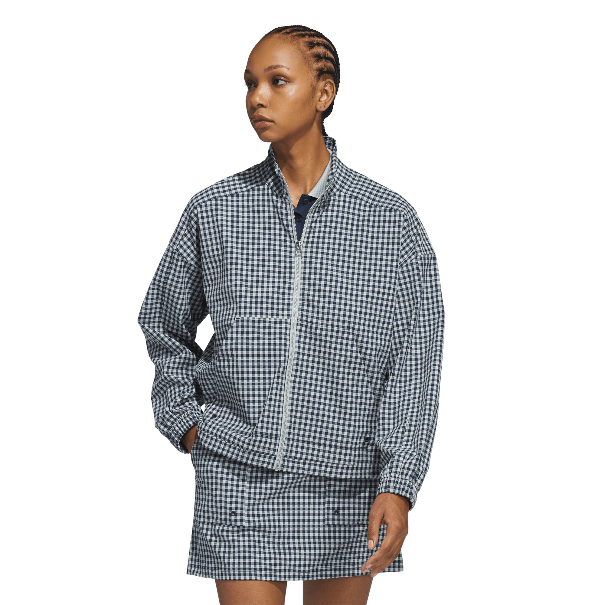 Women's Ultimate365 Gingham Full Zip Jacket