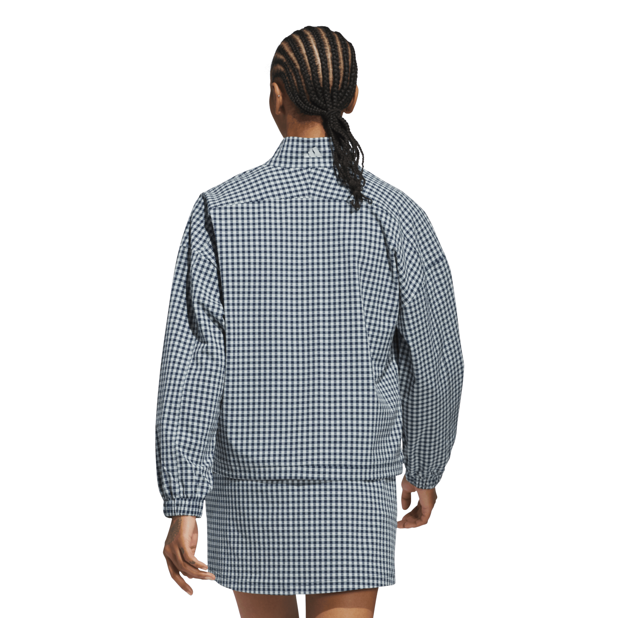 Ultimate365 Gingham Full Zip Women's Golf Jacket