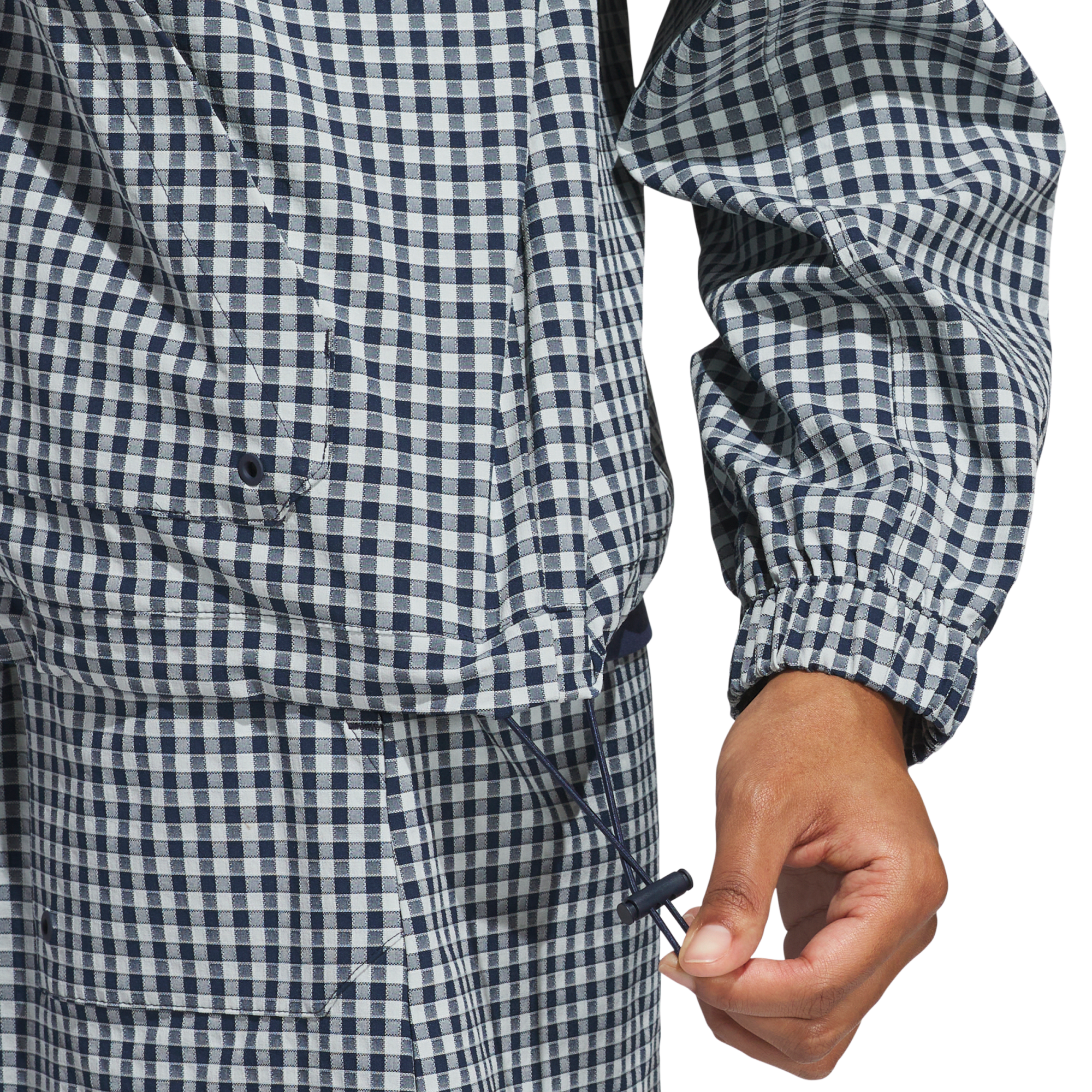 Ultimate365 Gingham Full Zip Women's Golf Jacket