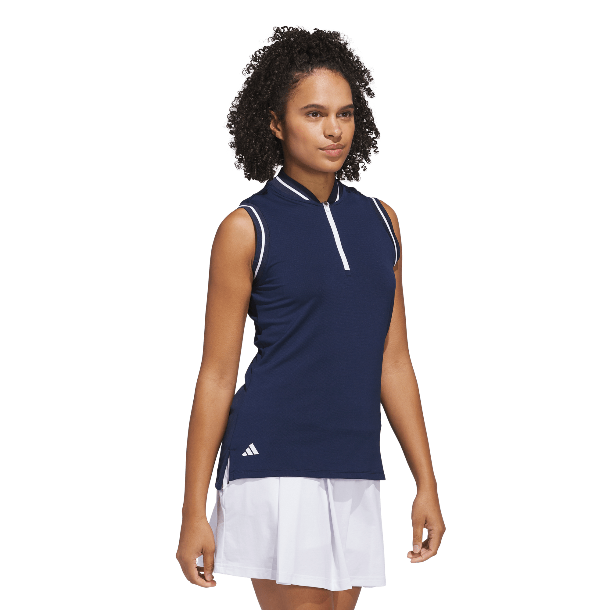 Ultimate365 Zip Women's Sleeveless Golf Polo Shirt