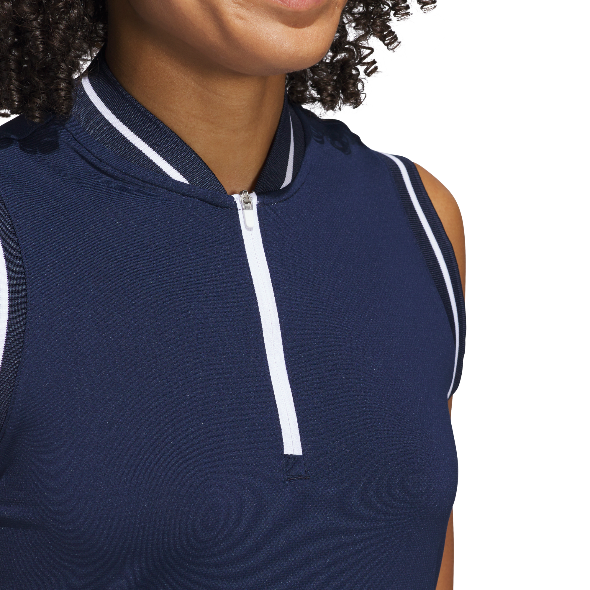 Ultimate365 Zip Women's Sleeveless Golf Polo Shirt