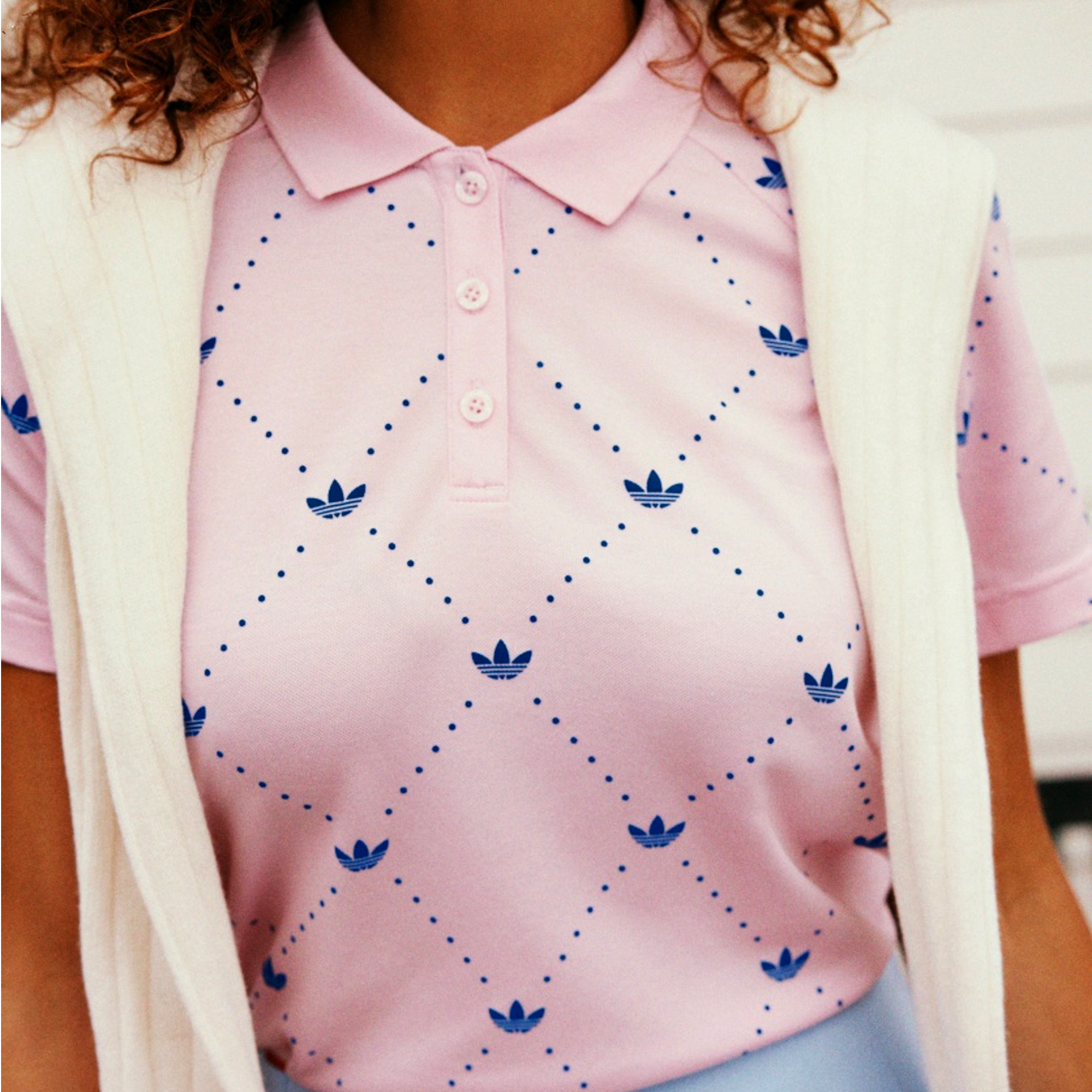 Women's Originals Printed Short Sleeve Polo