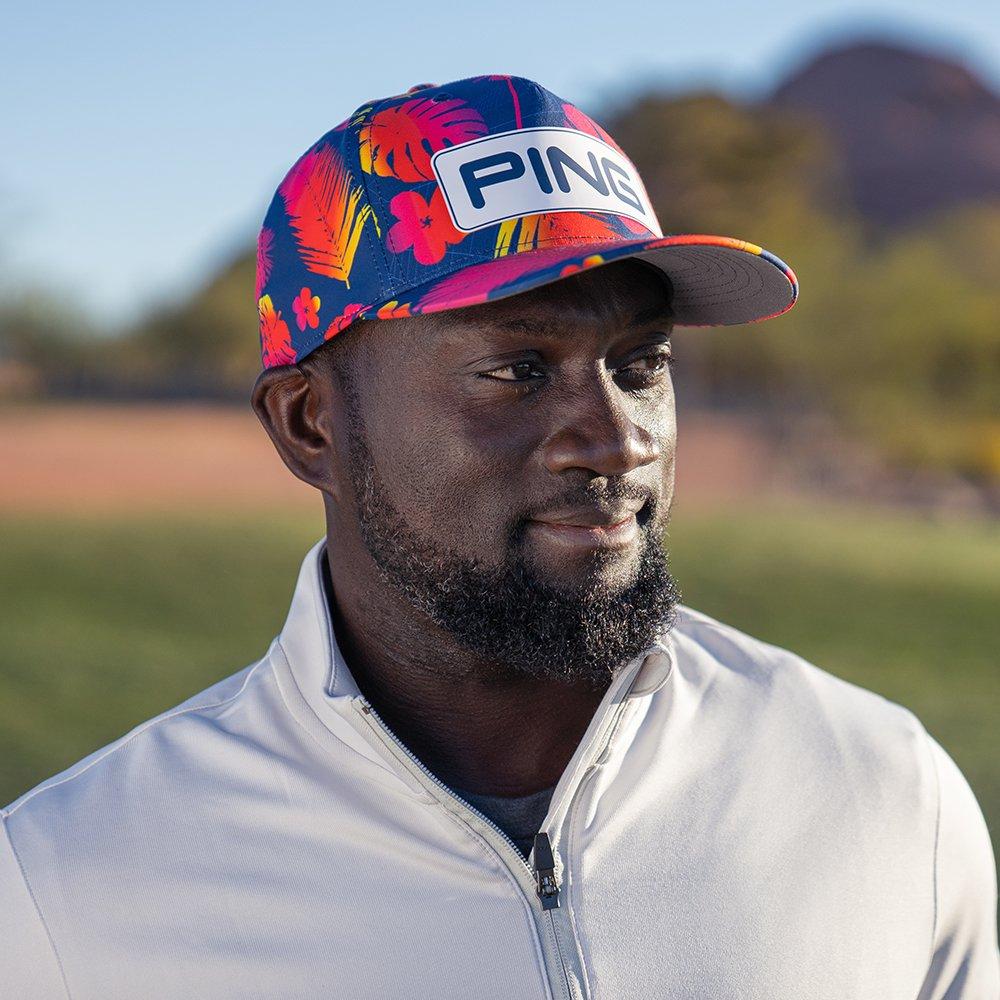 Electric Sunset Tour Snapback Men's Golf  Hat