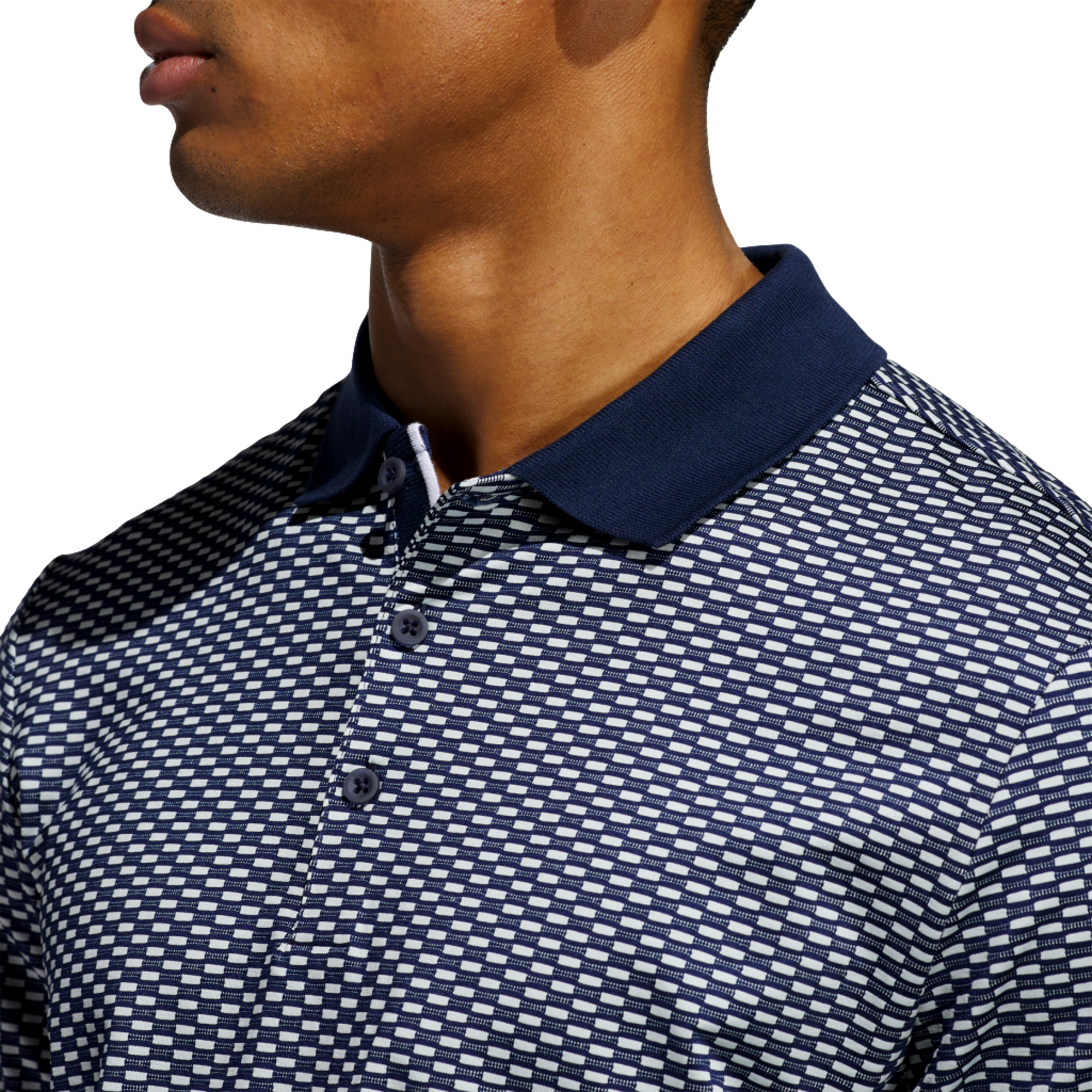 Beyond Textured Men's Short Sleeve Golf Polo Shirt