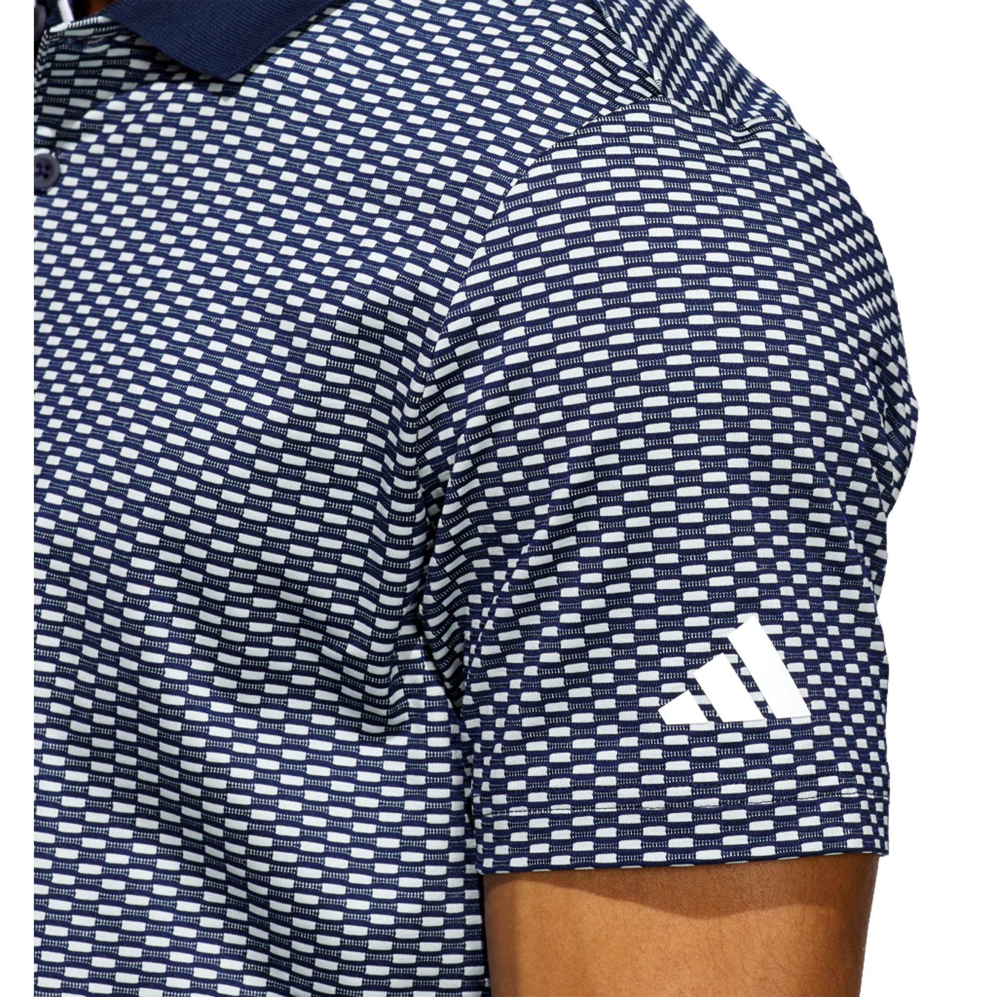 Beyond Textured Men's Short Sleeve Golf Polo Shirt