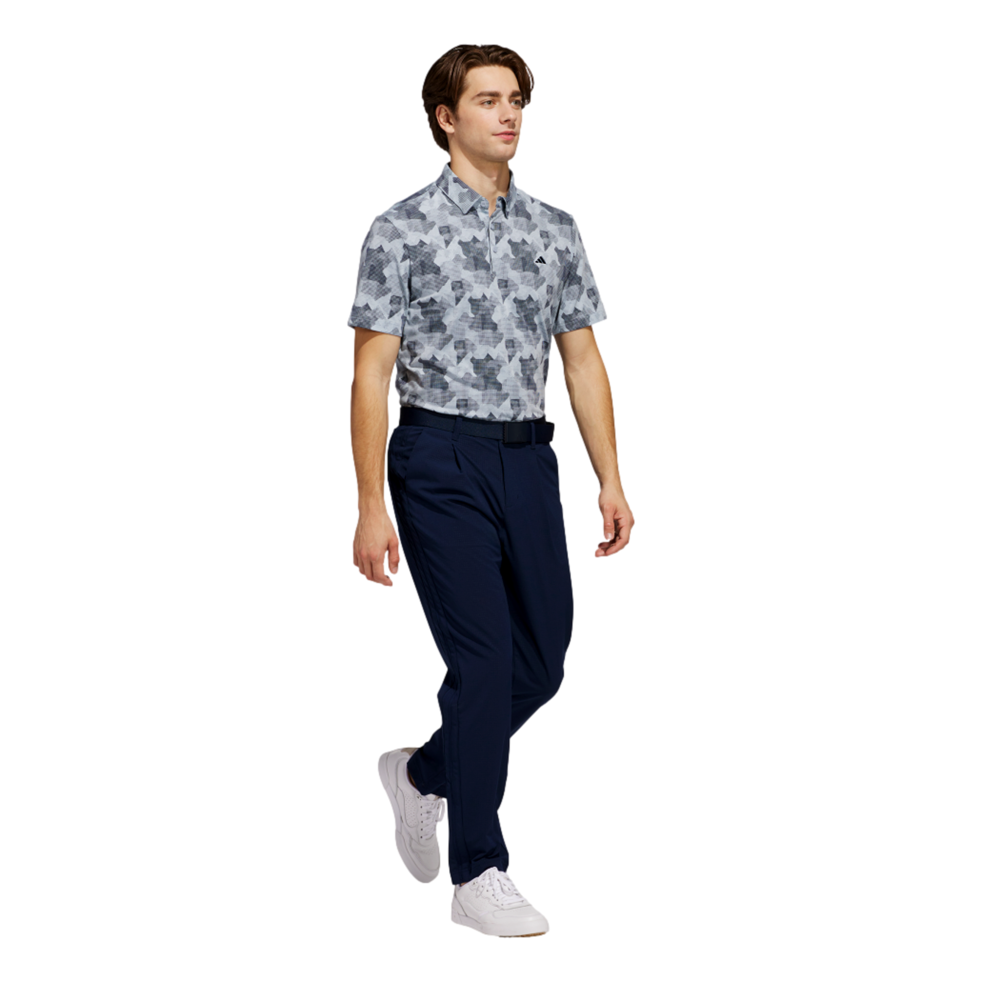 Go-To Printed Men's Short Sleeve Golf Polo Shirt