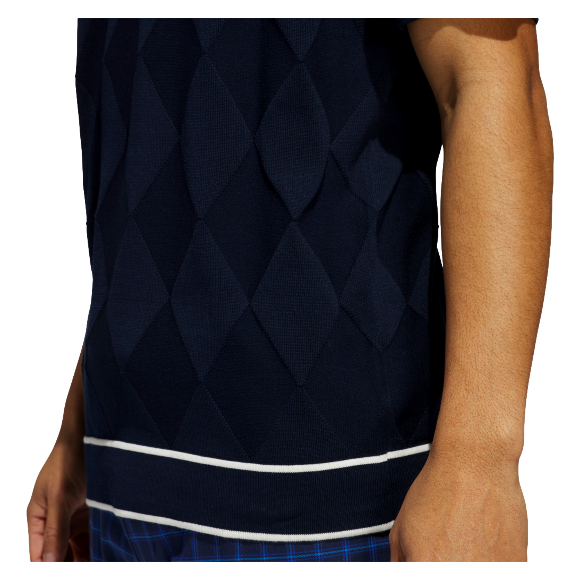 Originals Argyle Knit Men's Short Sleeve Golf Polo Shirt