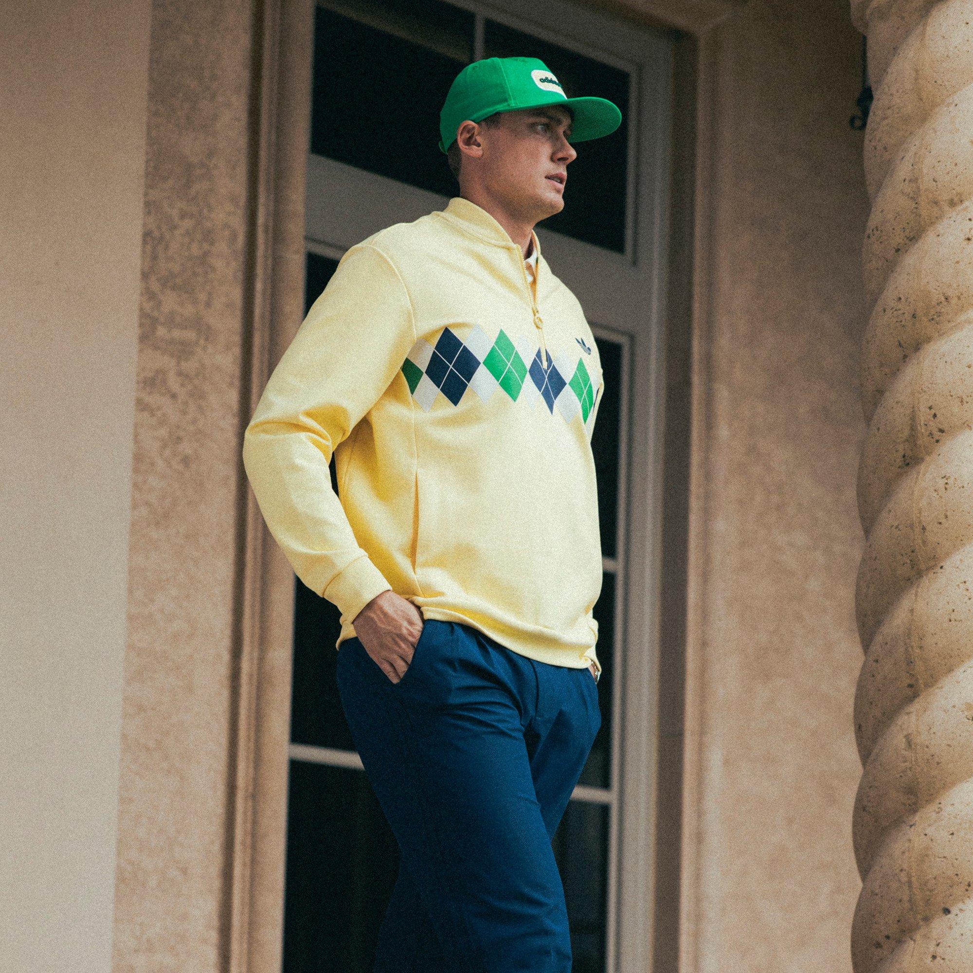 Originals Argyle Printed QuarterZip