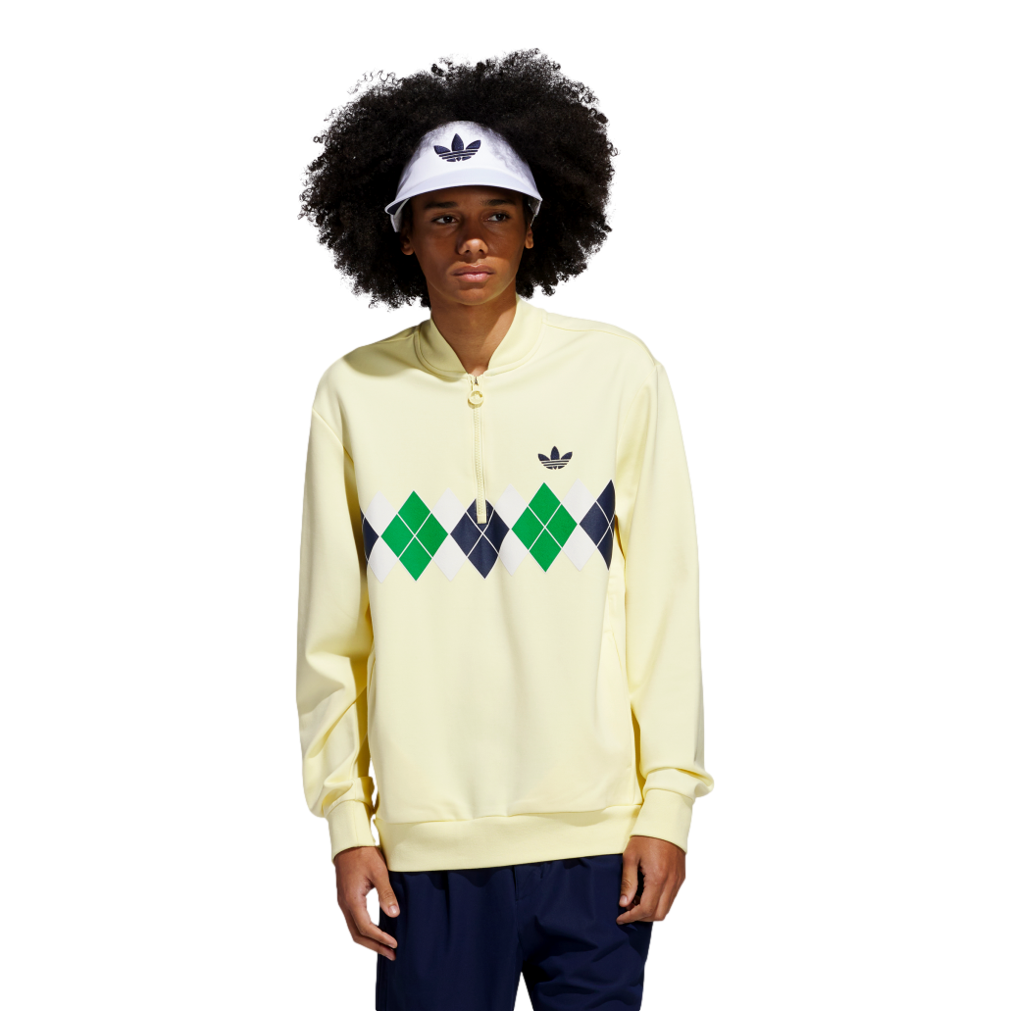 Originals Argyle Printed QuarterZip
