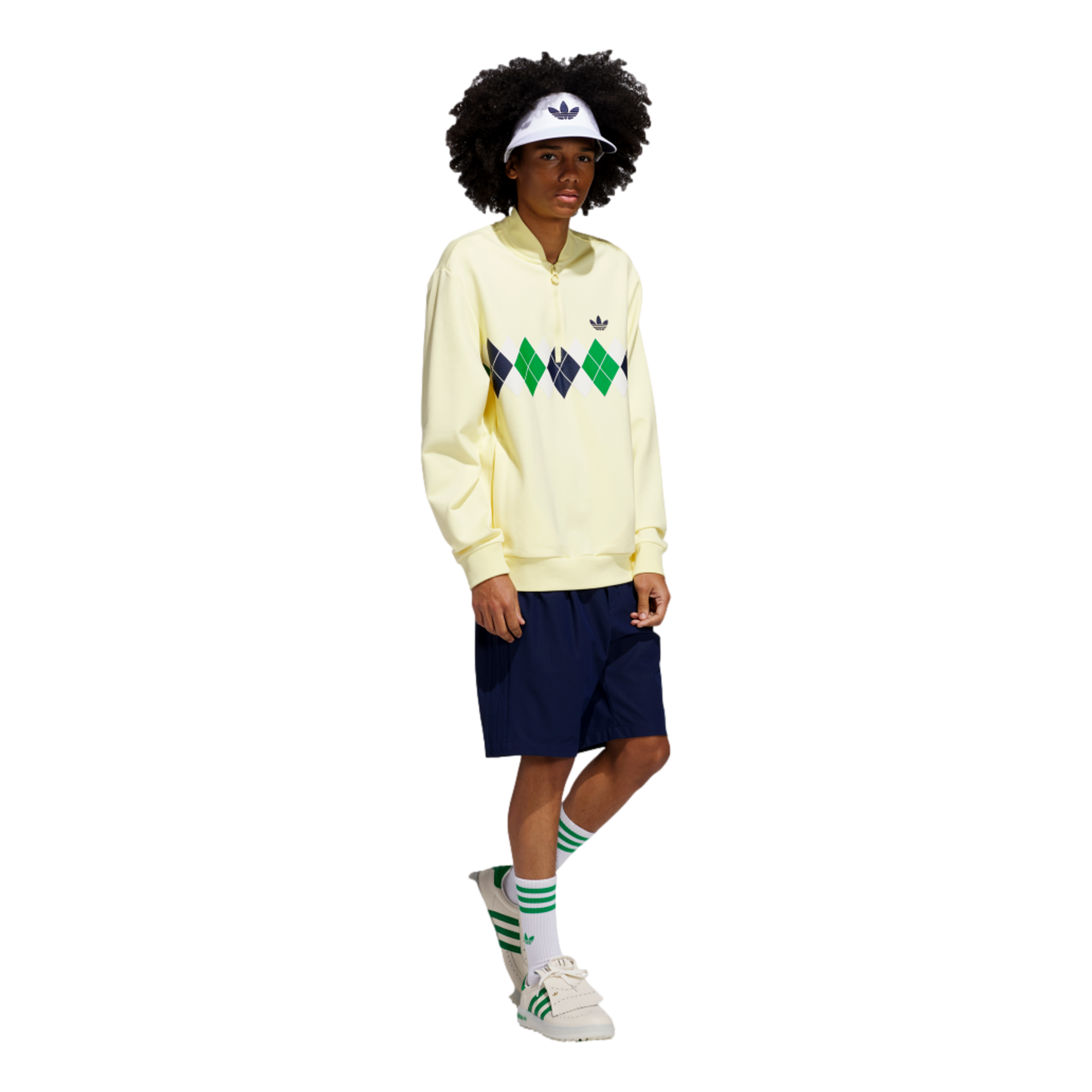 Originals Argyle Printed QuarterZip