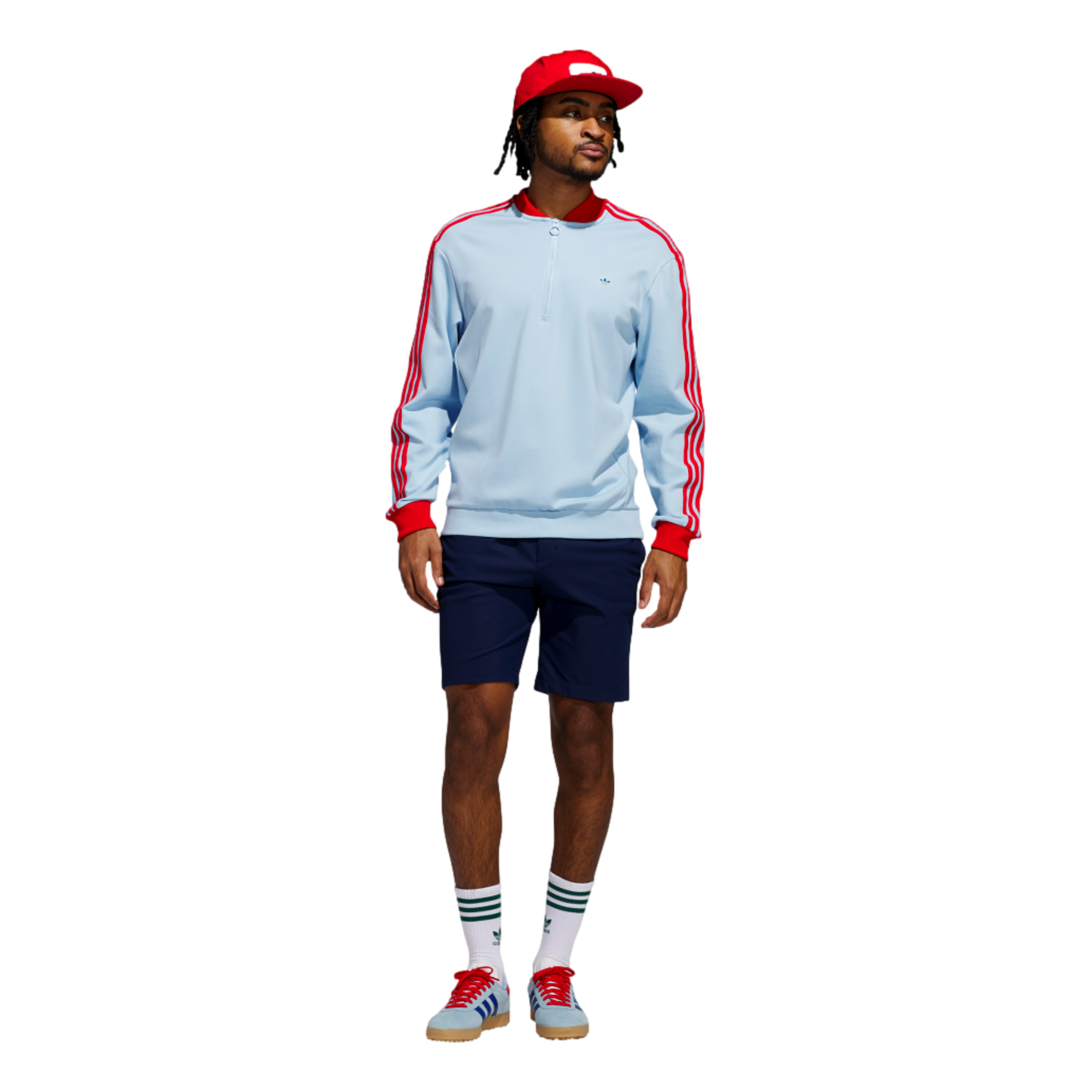 Originals 3-Stripe Men's Golf Quarter Zip Sweatshirt