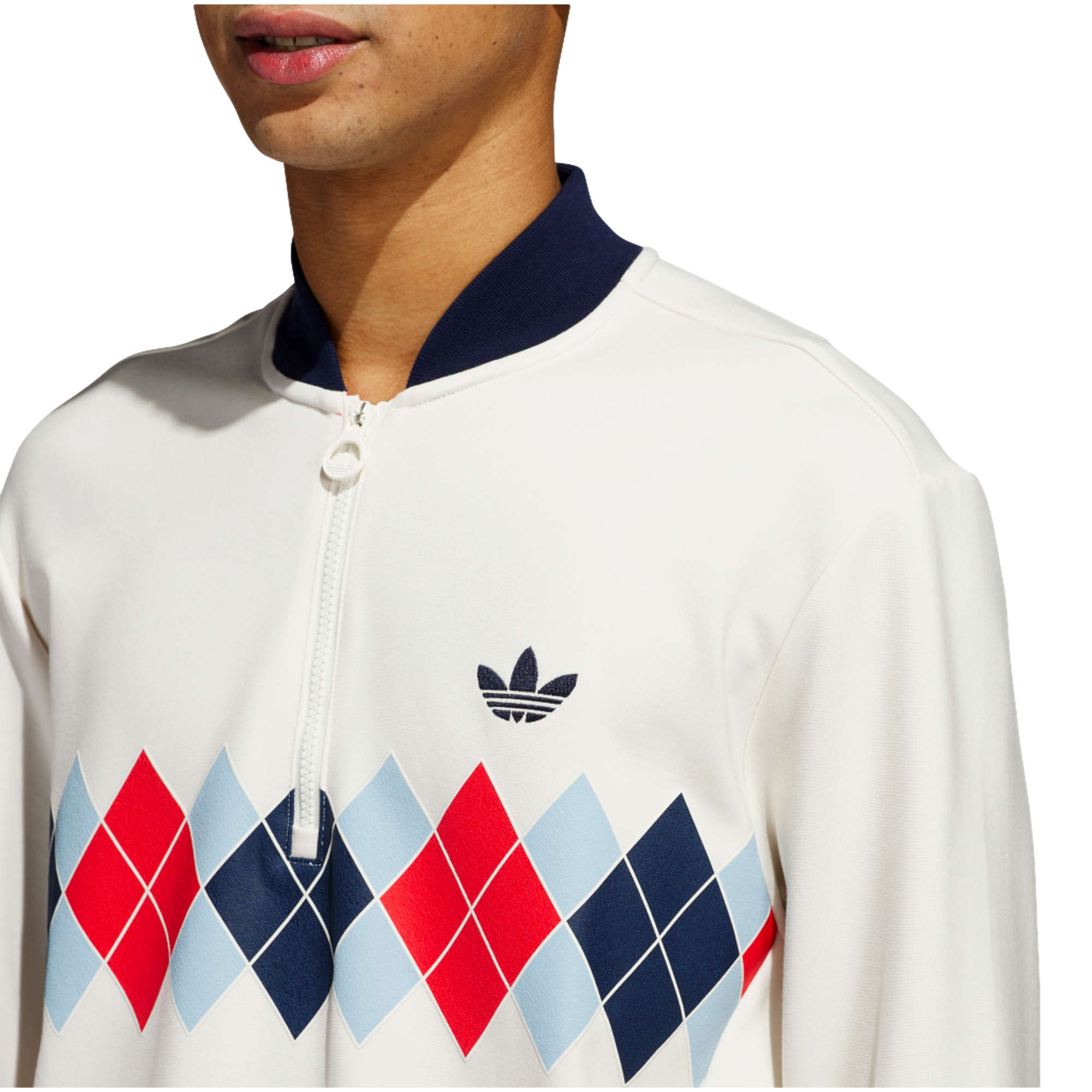 Originals Argyle Printed Men's Golf Quarter Zip