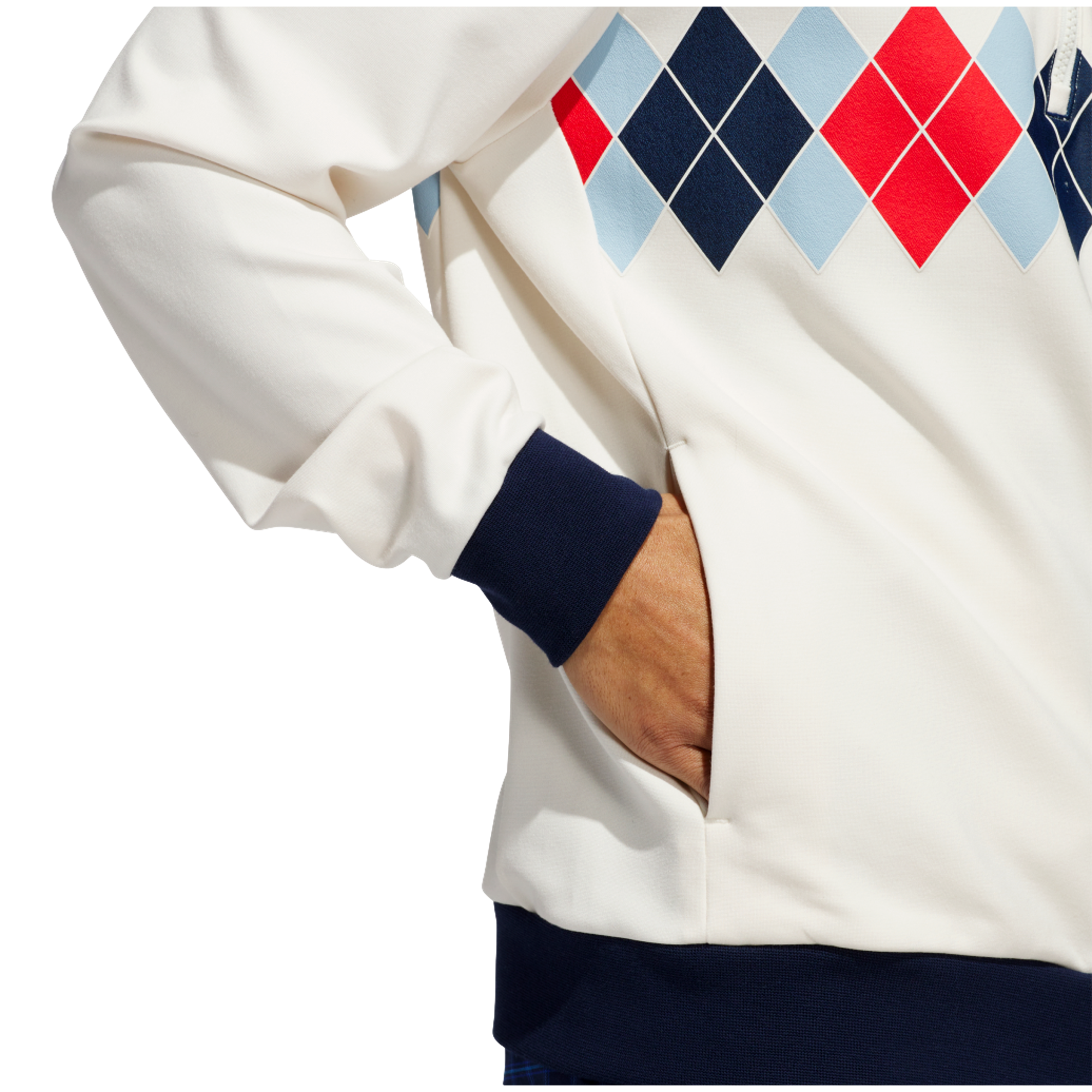 Originals Argyle Printed Men's Golf Quarter Zip