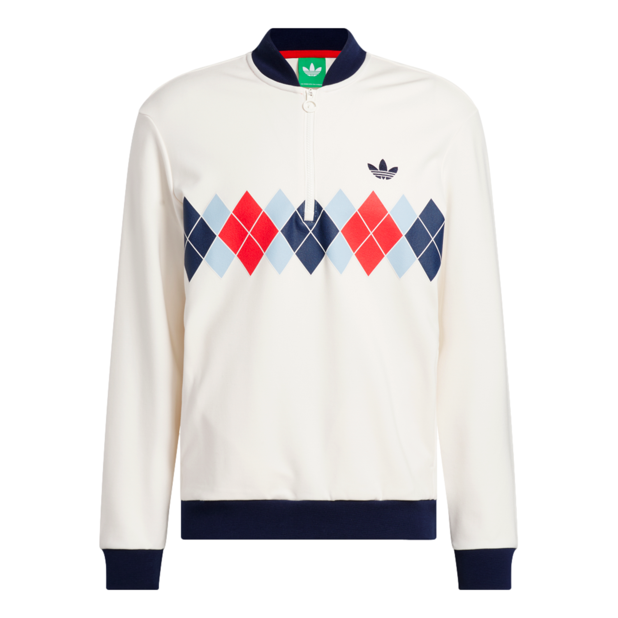 Originals Argyle Printed Men's Golf Quarter Zip