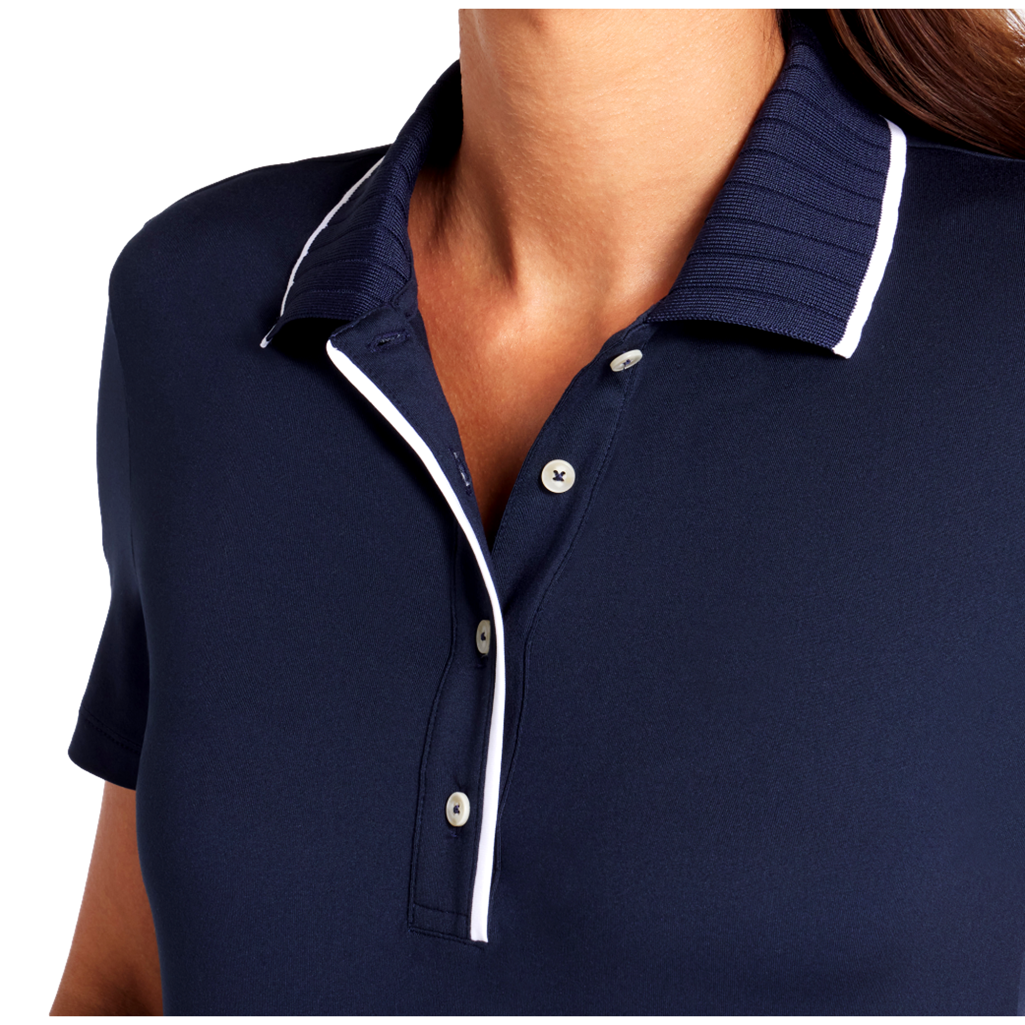 Cloudspun Bridges Polo Women's Short Sleeve Golf Polo Shirt