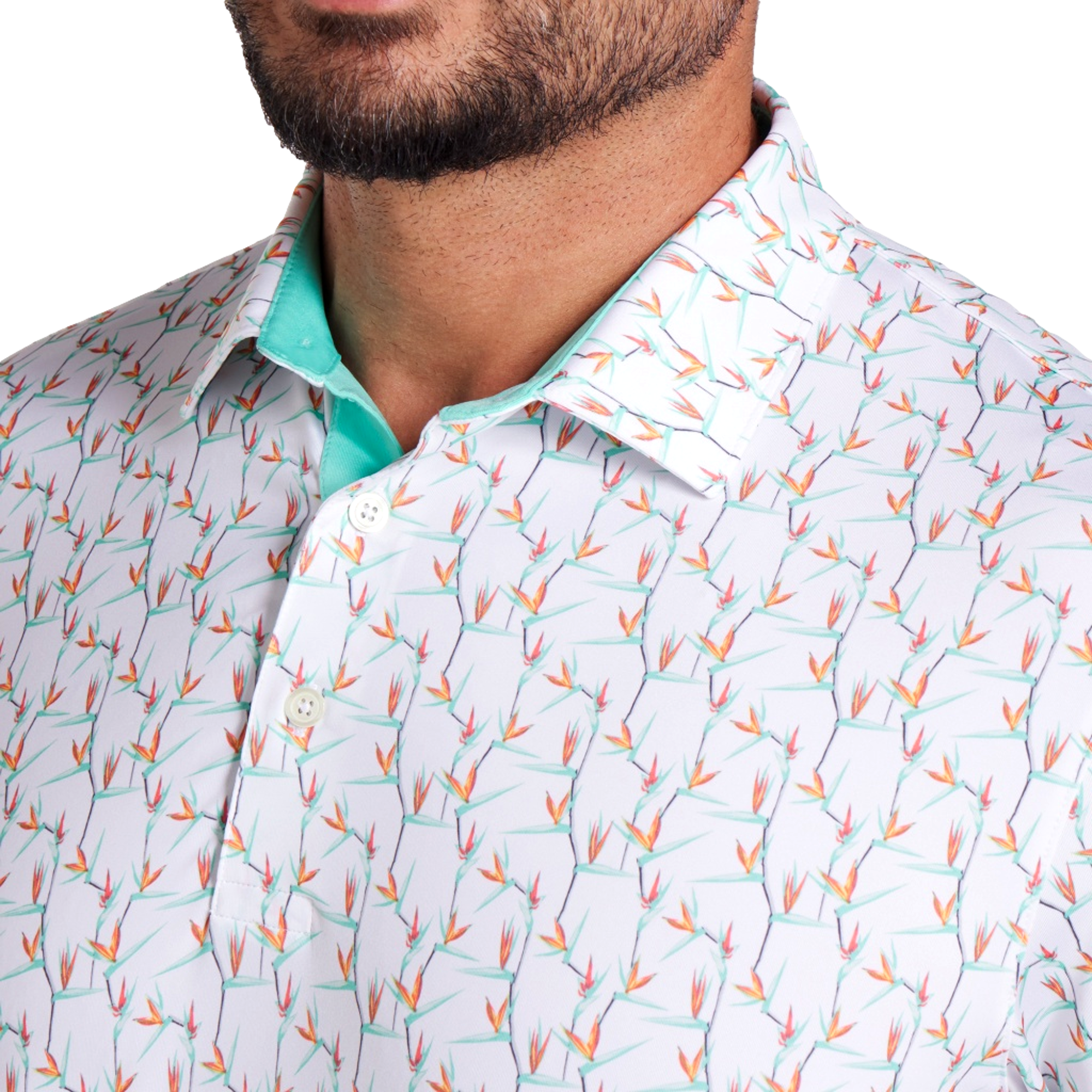 MATTR Paradise Polo Shirt