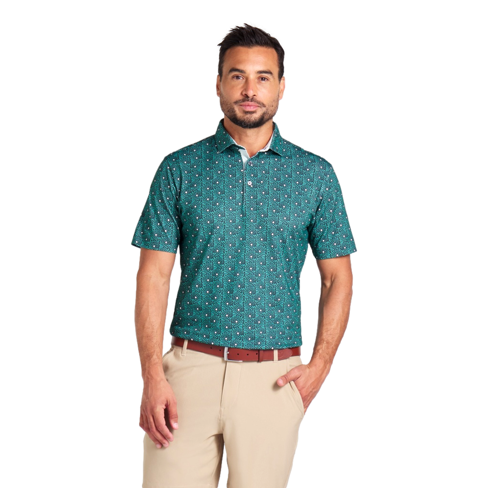 Pique Botanic Polo Shirt