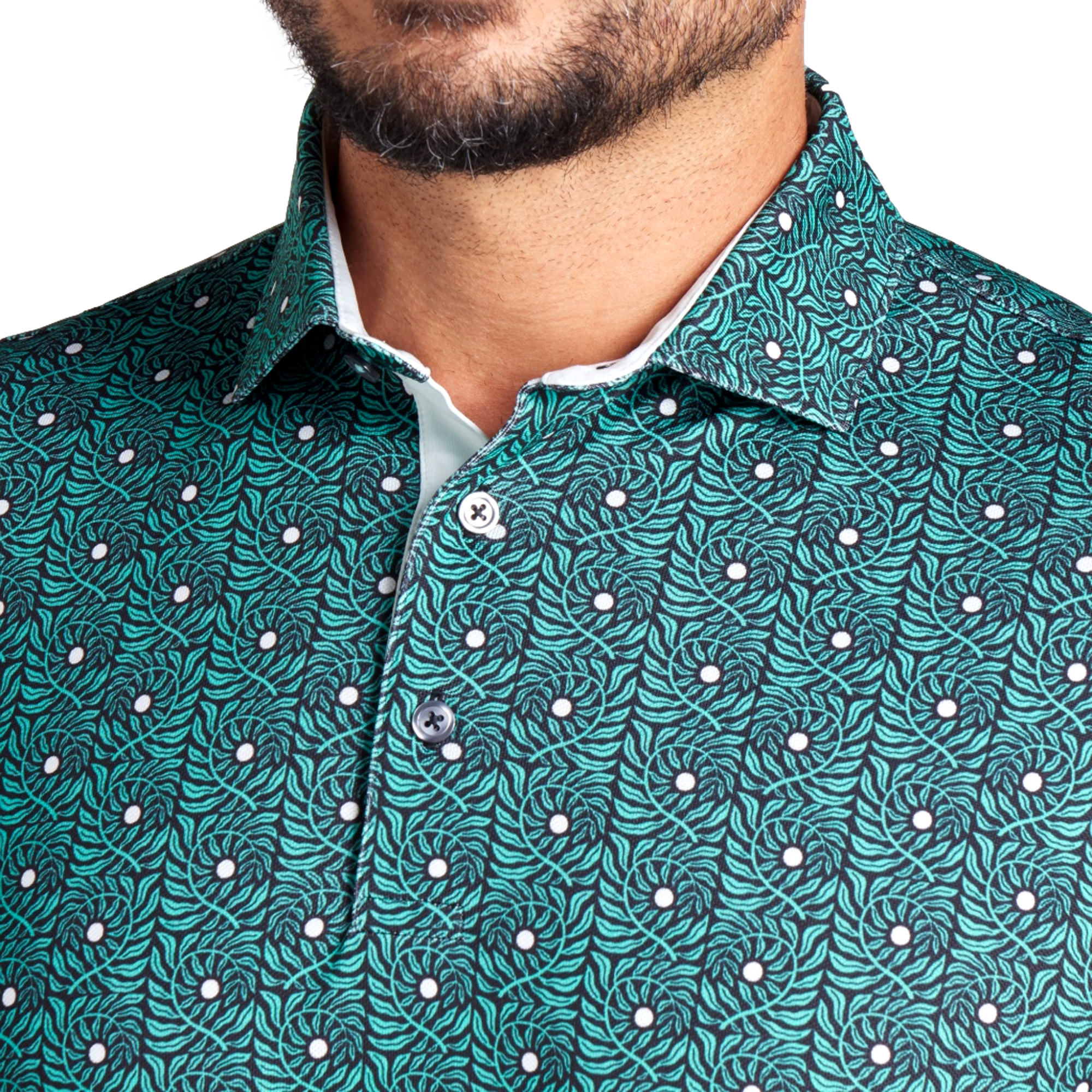 Pique Botanic Polo Shirt