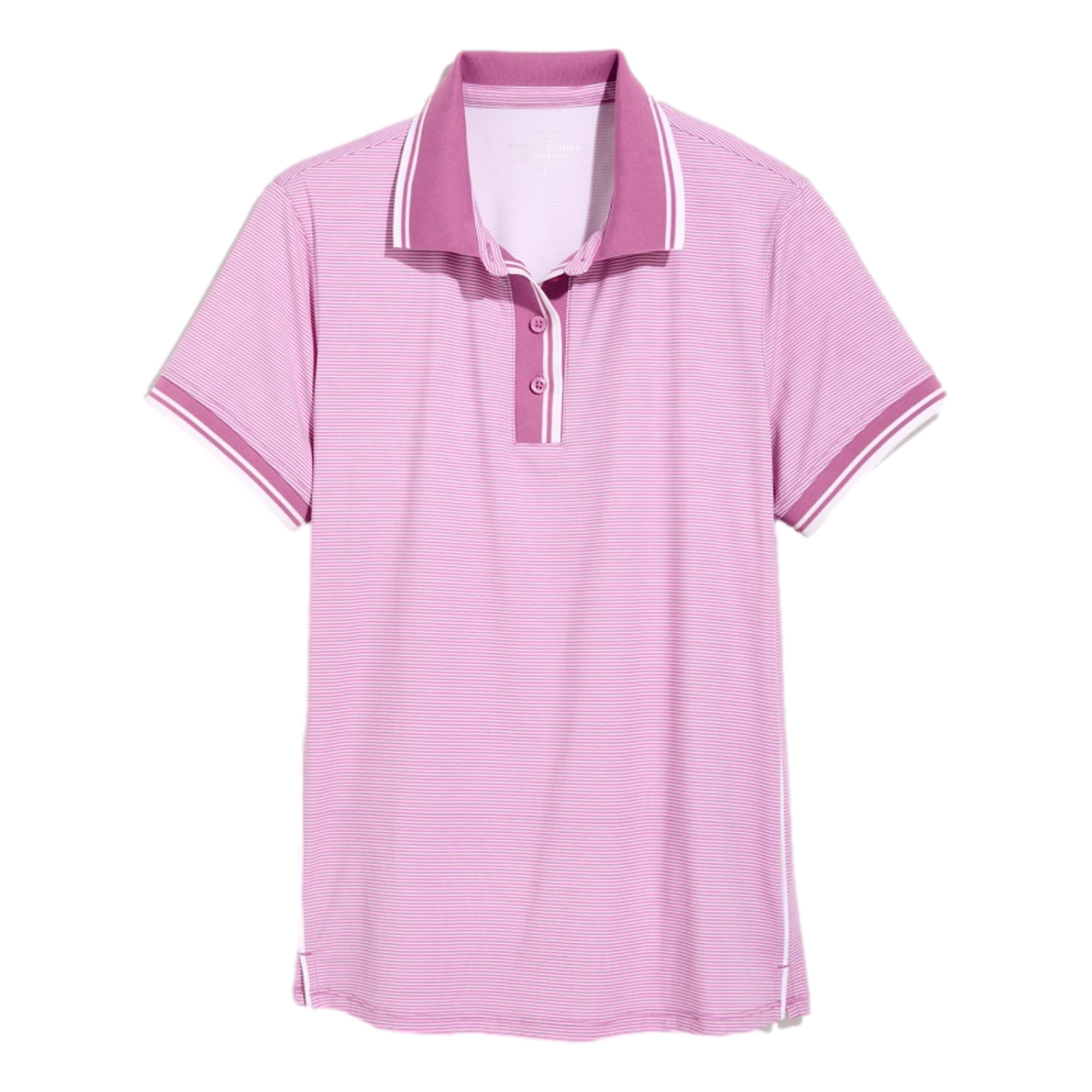 Women's Performance Stripe Short Sleeve Polo