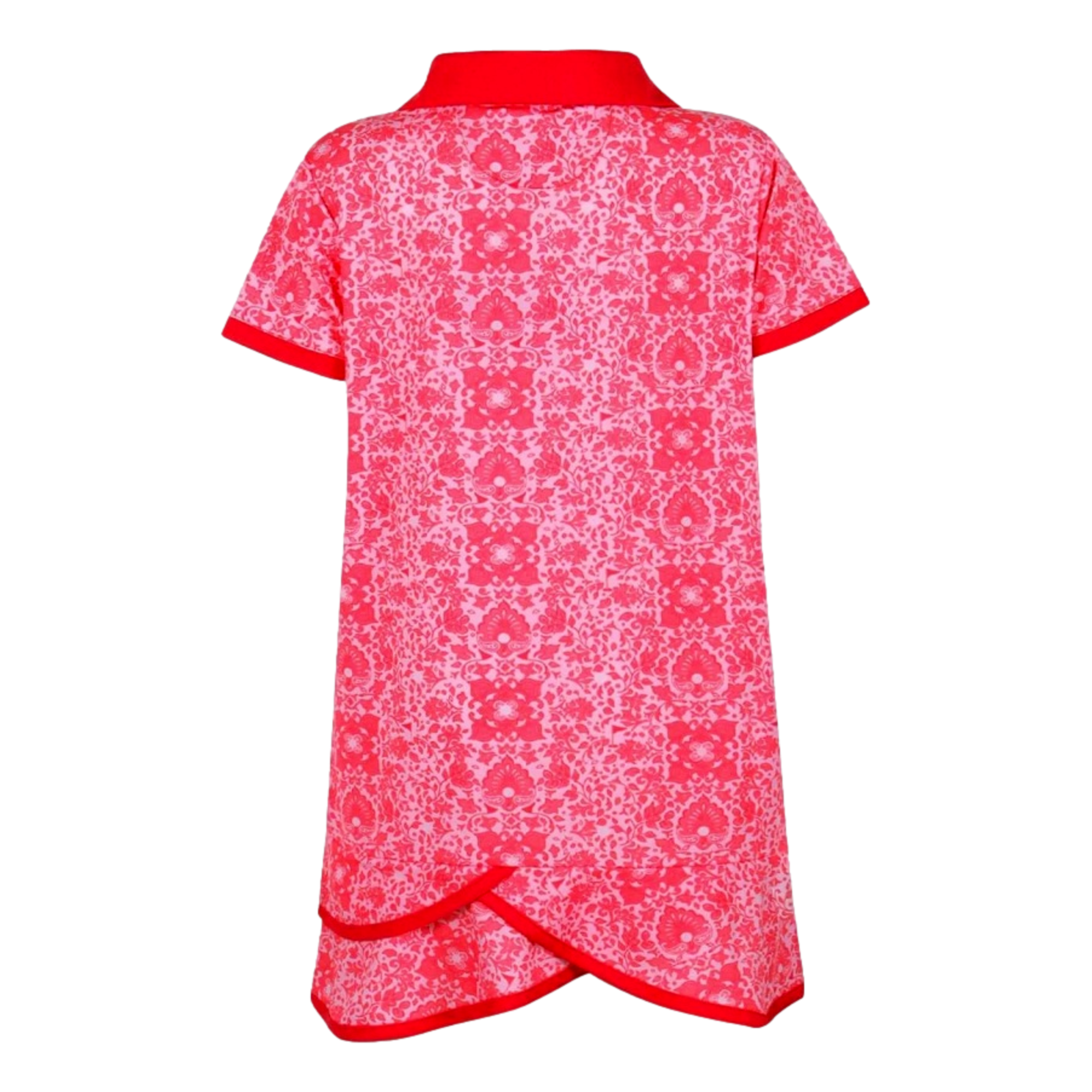 Girls Nora Riviera Scalloped Short Sleeve Dress